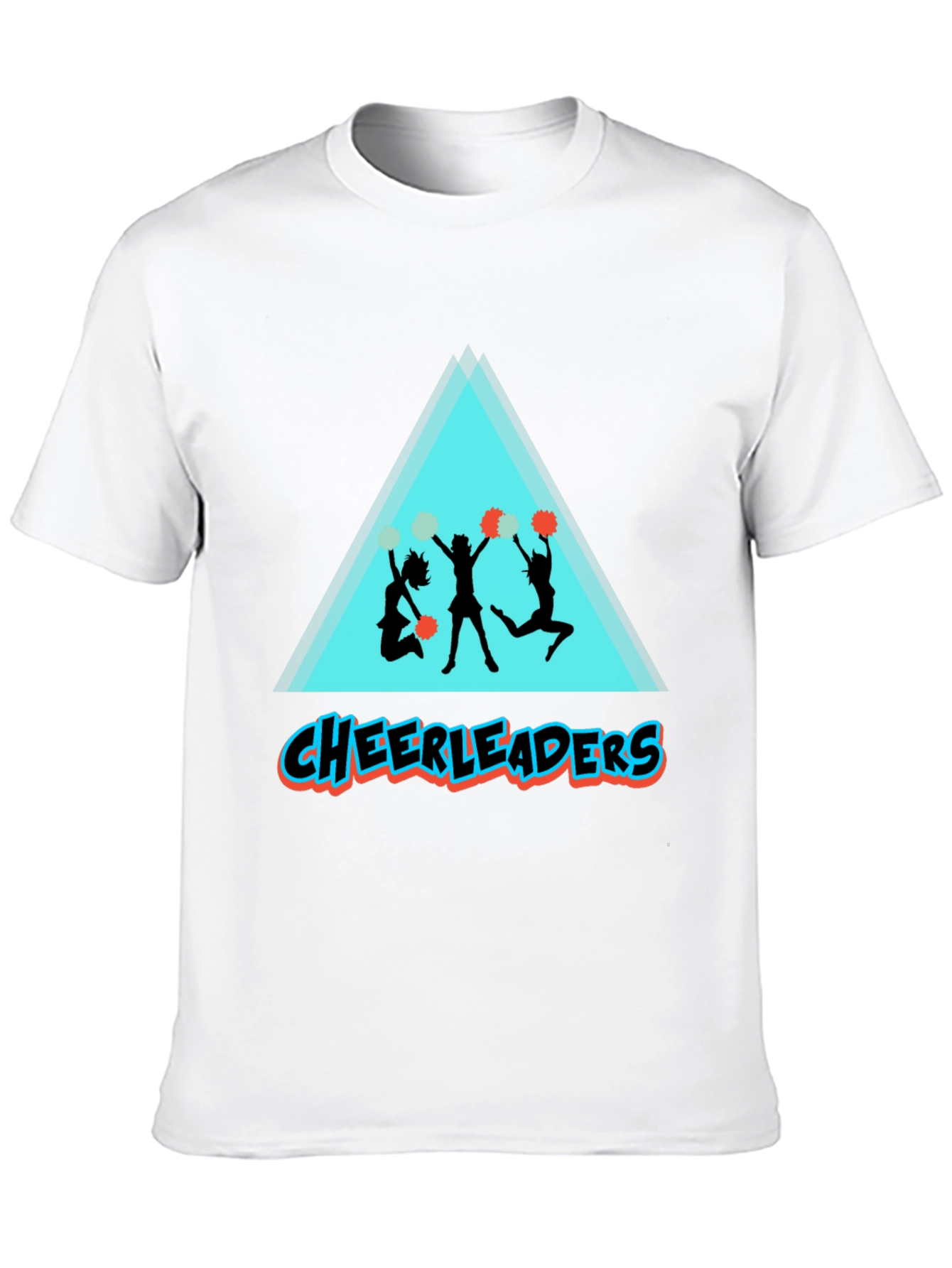 Black Cheerleaders Graphic Tee - Black T-Shirt view 10