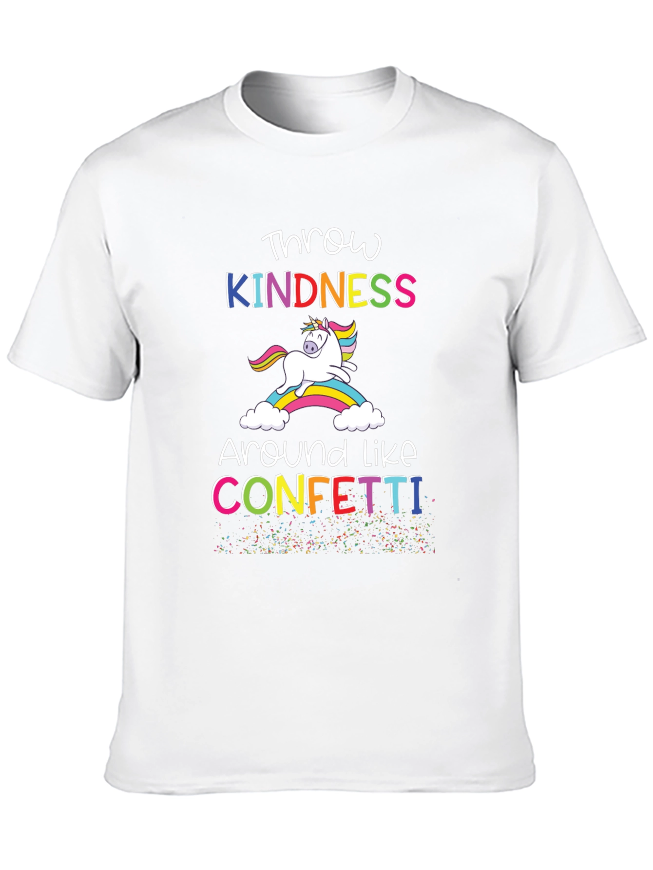 Black Kindness Unicorn T-Shirt - Spread Joy! view 10