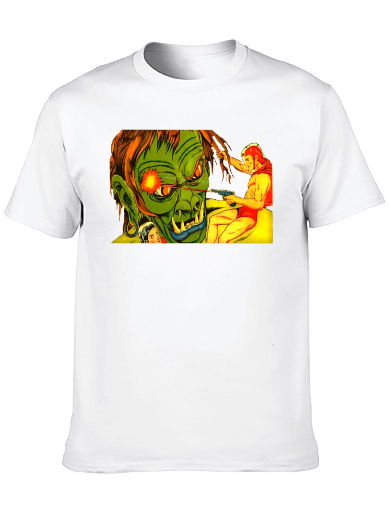 Black Sci-Fi Adventure Graphic T-Shirt view 10
