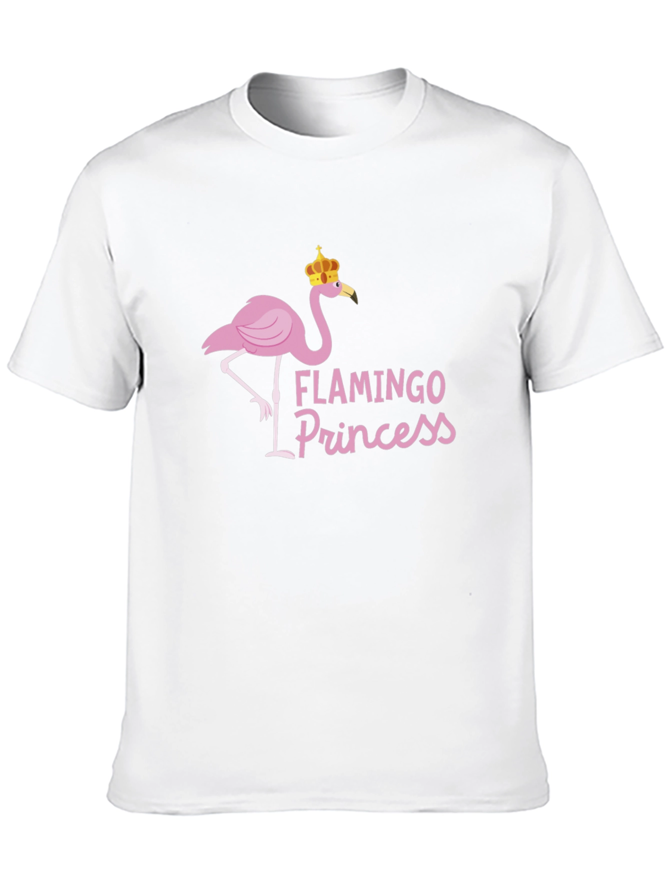 Black Flamingo Princess Graphic Tee - Black view 10