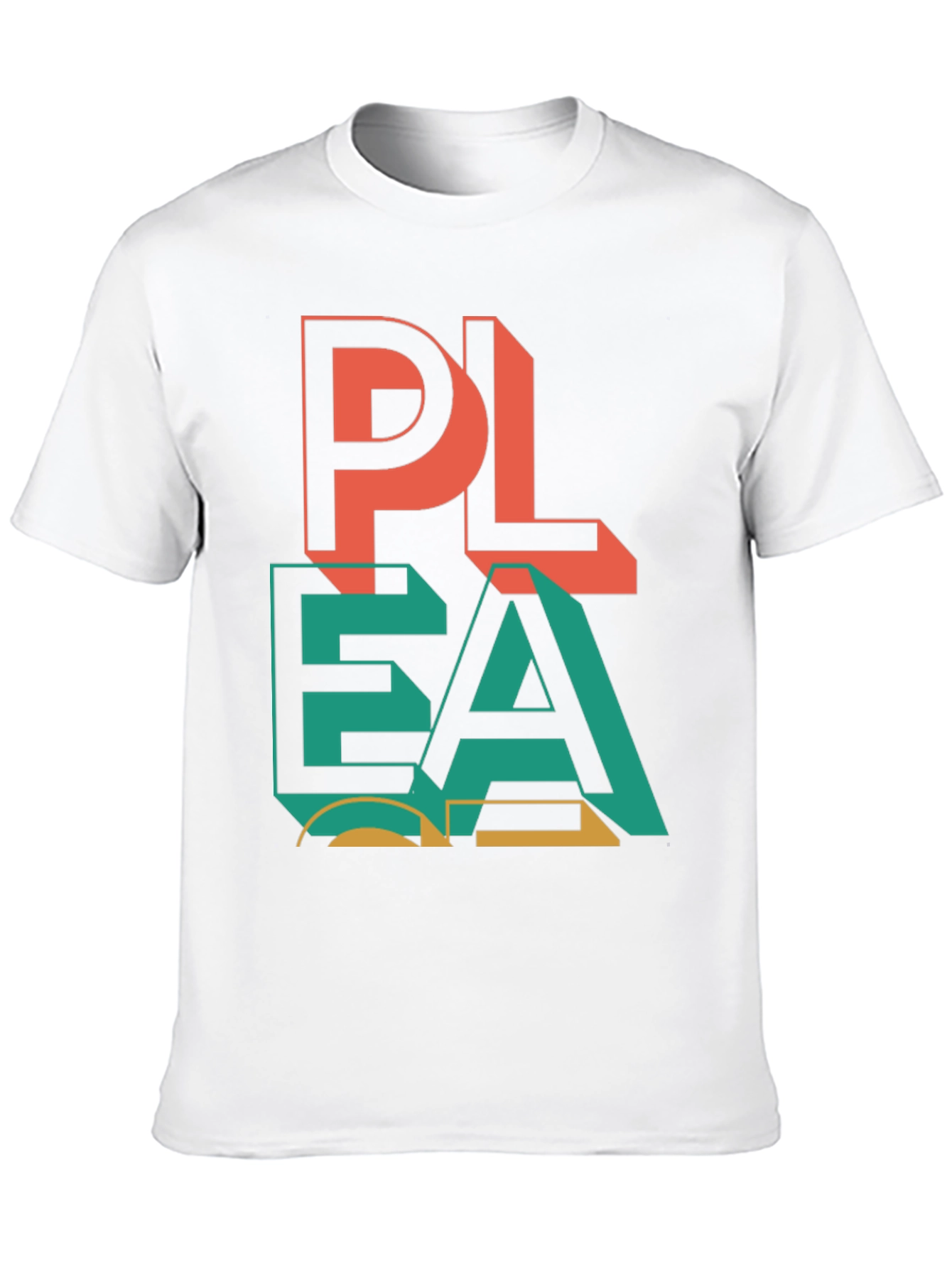 Black Bold Graphic Print Black T-Shirt view 10