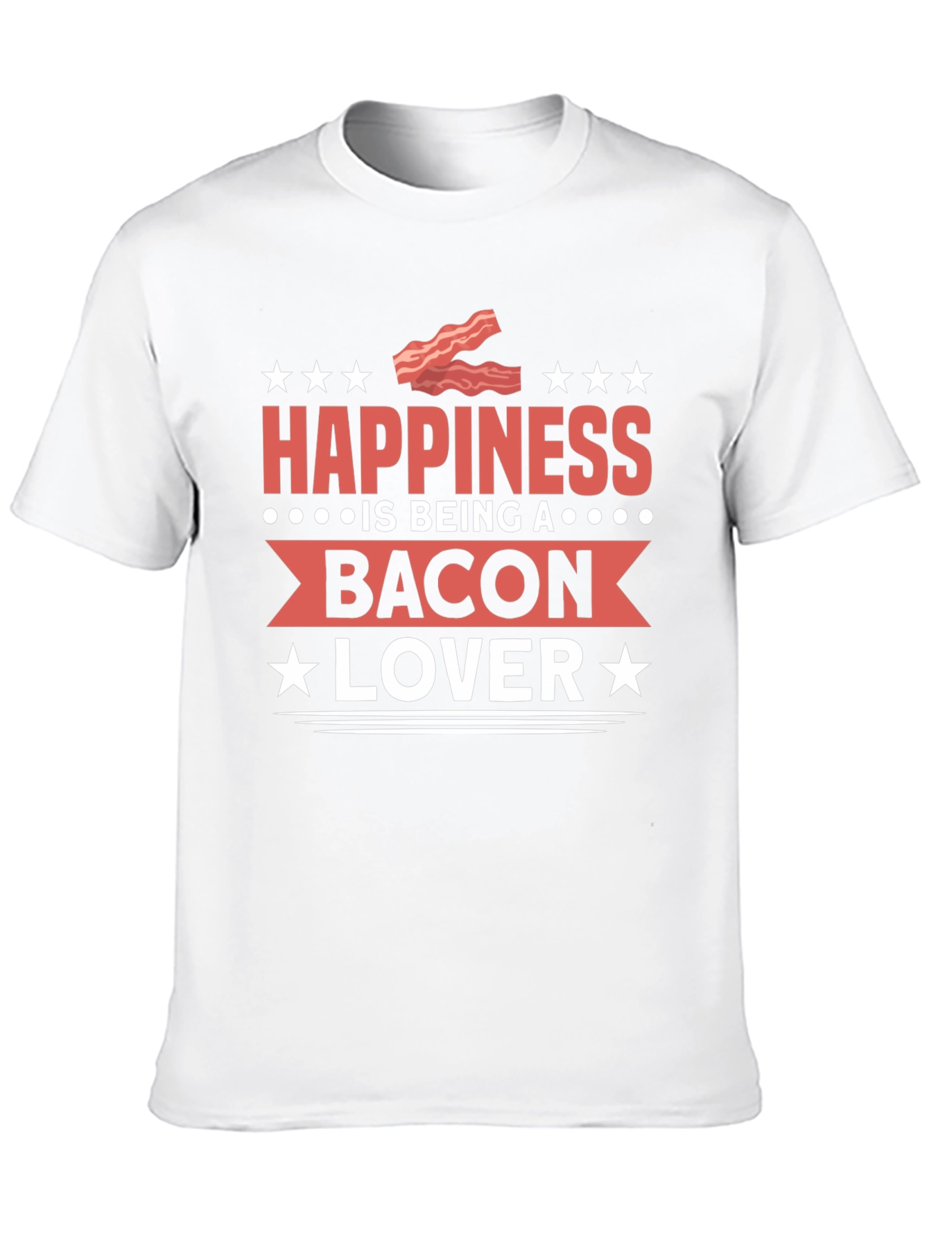 Black Bacon Lover Graphic Tee view 10