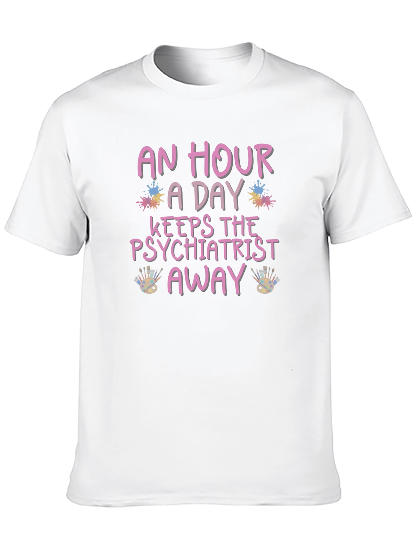 Black Art Therapy T-Shirt: An Hour a Day view 10