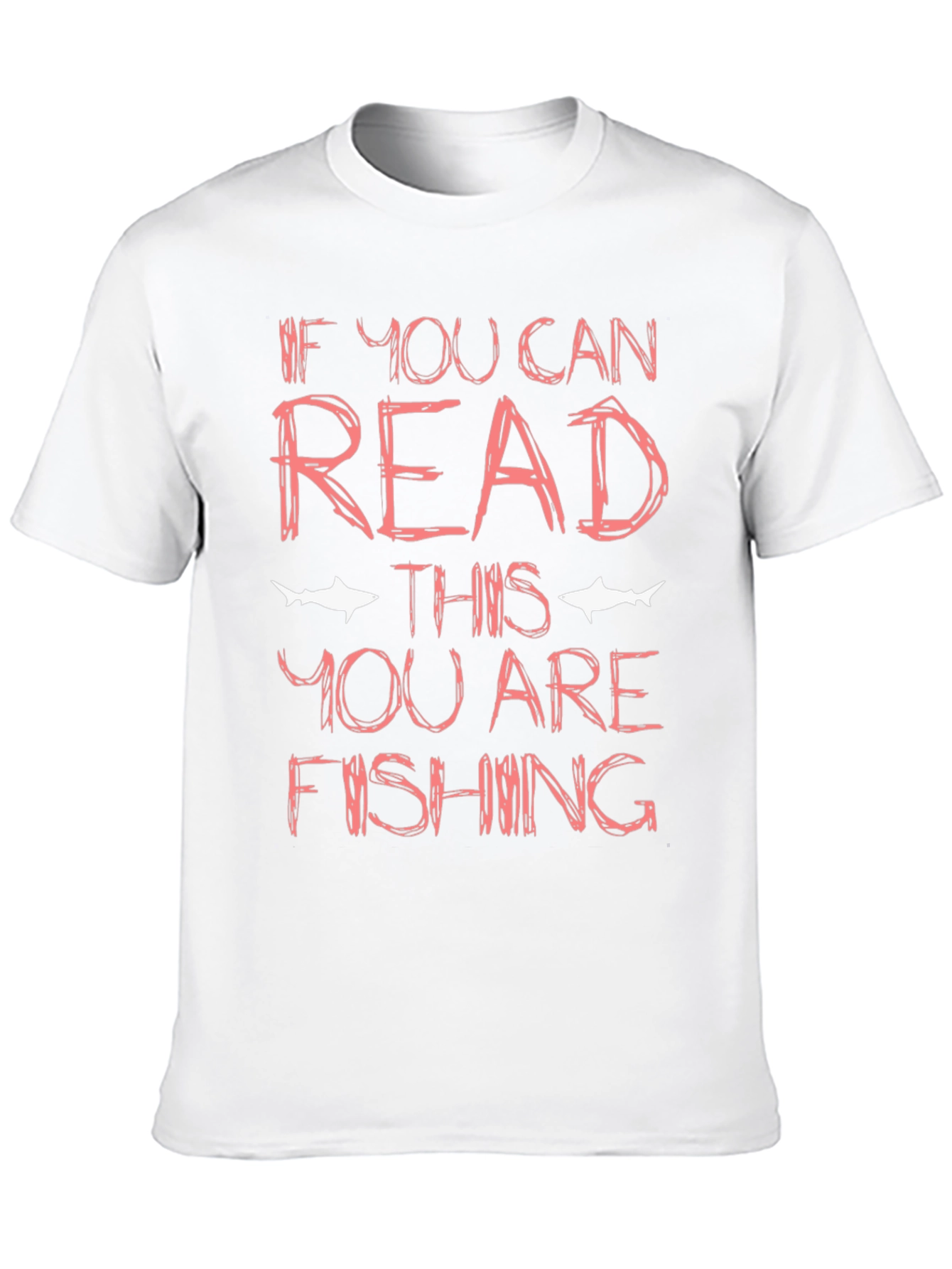Black Funny Fishing T-Shirt - If You Can Read This view 10
