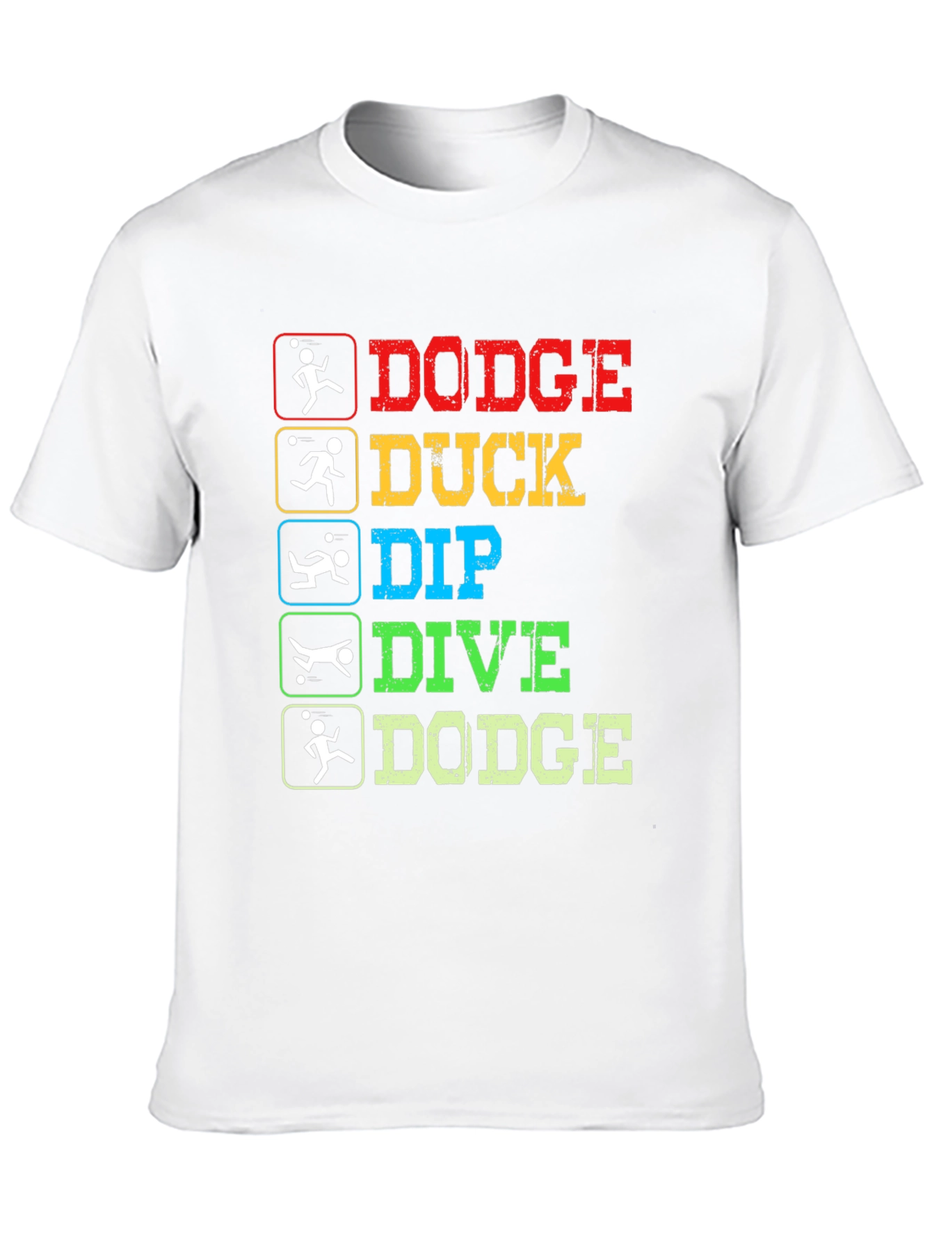 Black Dodge Duck Dip Dive Dodge T-Shirt view 10