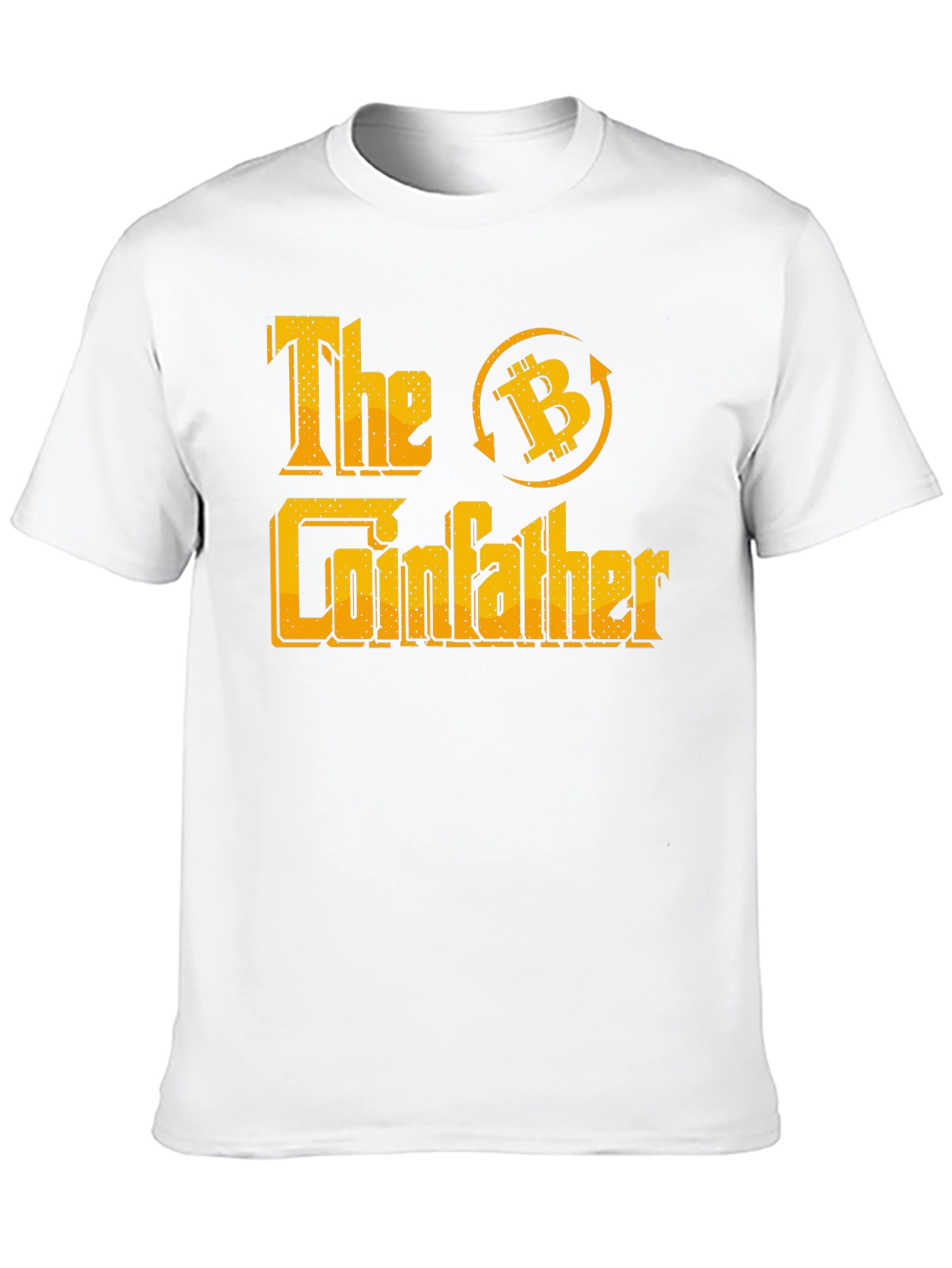 Black The Coinfather Bitcoin Crypto T-Shirt view 10