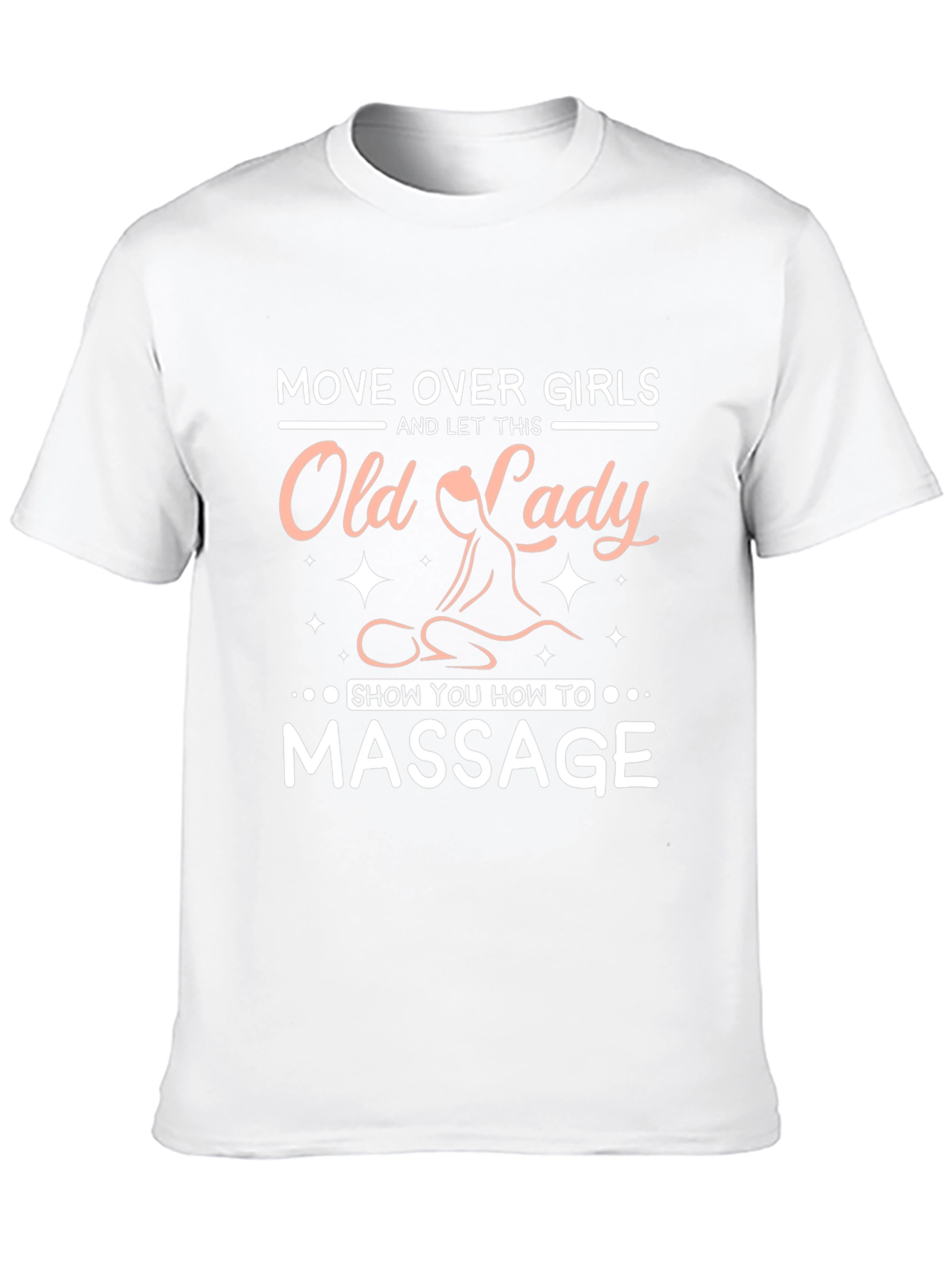 Black Massage Therapist Old Lady T-Shirt view 10