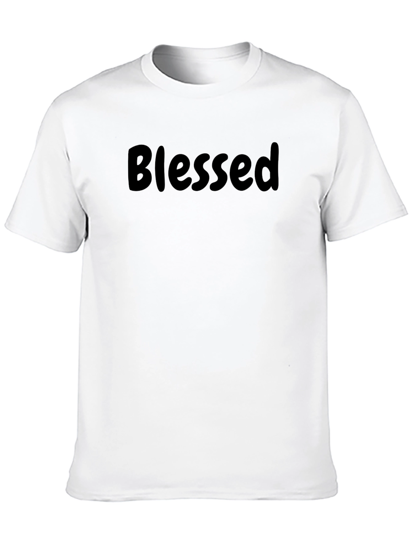Black Blessed Black T-Shirt view 10