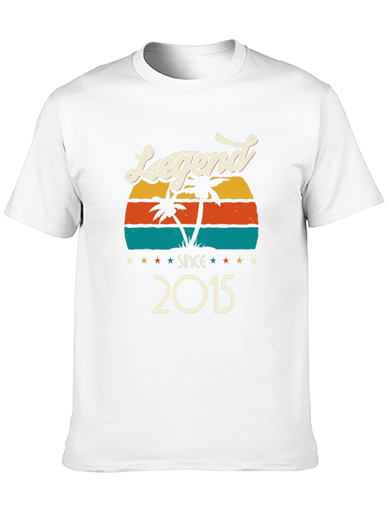 Black Legend Since 2015 Graphic T-Shirt view 10