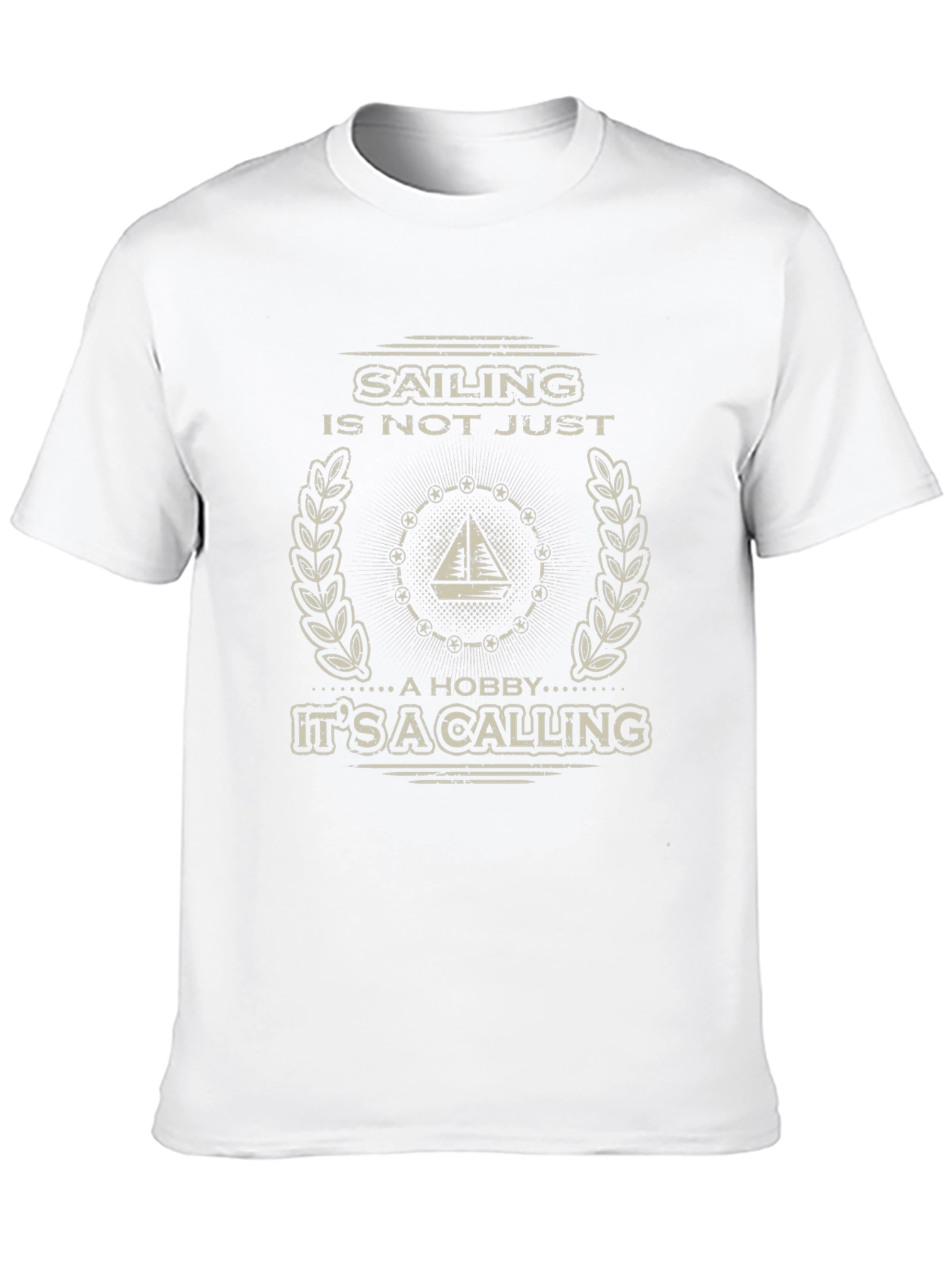 Black Sailing Calling Graphic Tee | Sailor Gift view 10