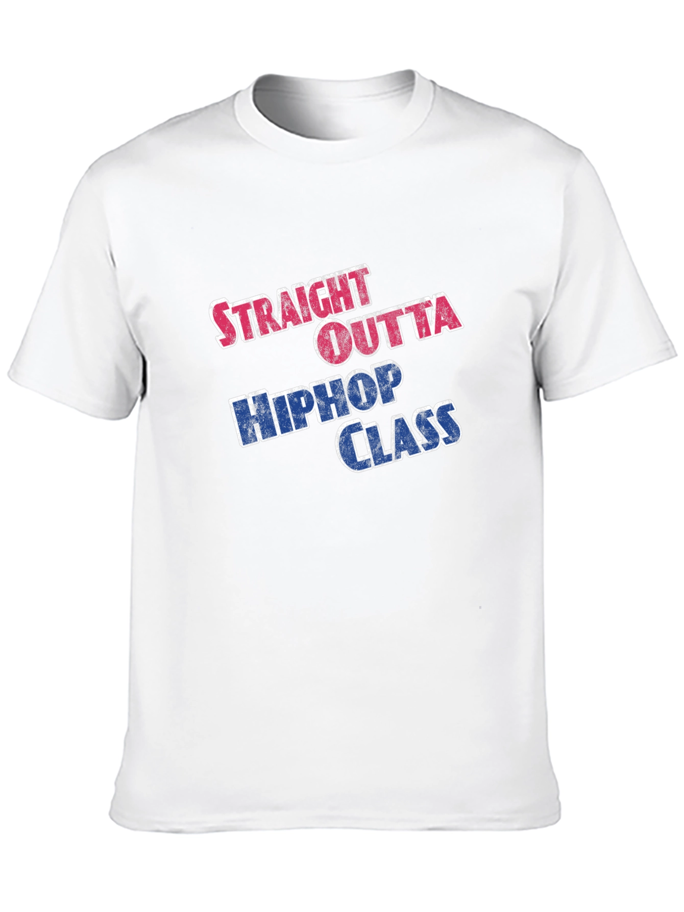 Black Straight Outta Hip Hop Class T-Shirt view 10