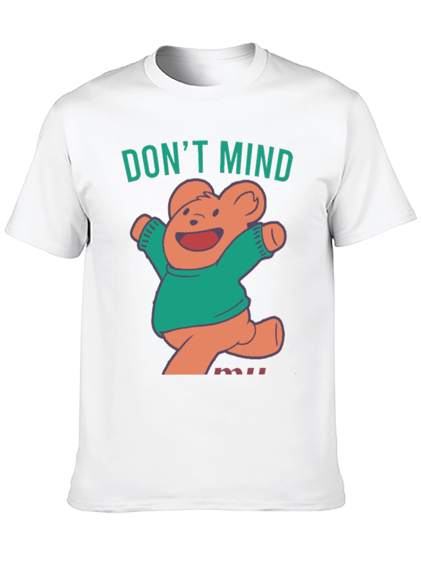 Black Don't Mind Me Bear T-Shirt view 10