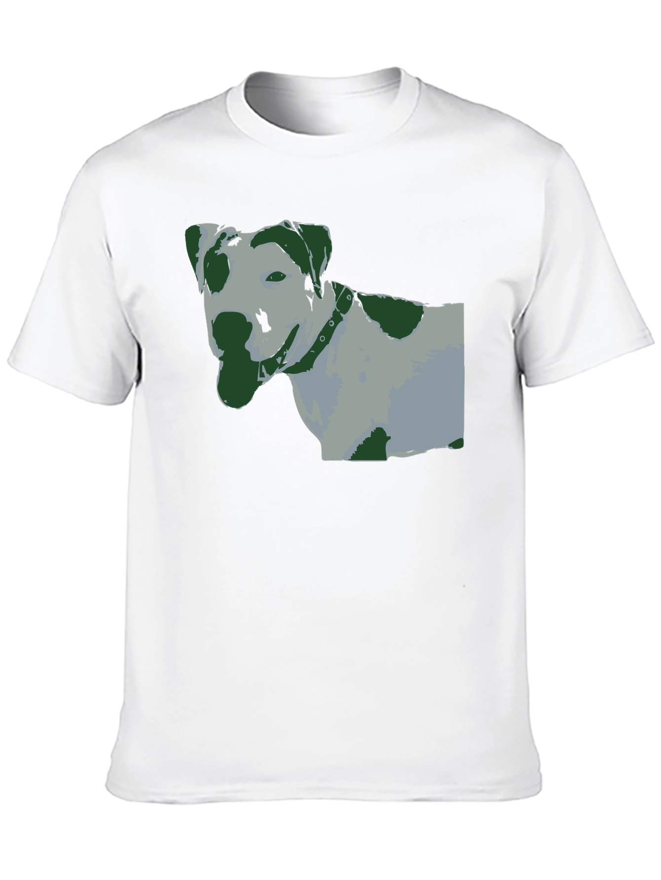 Black Dog Graphic T-Shirt - Cool Dog Lover Tee view 10