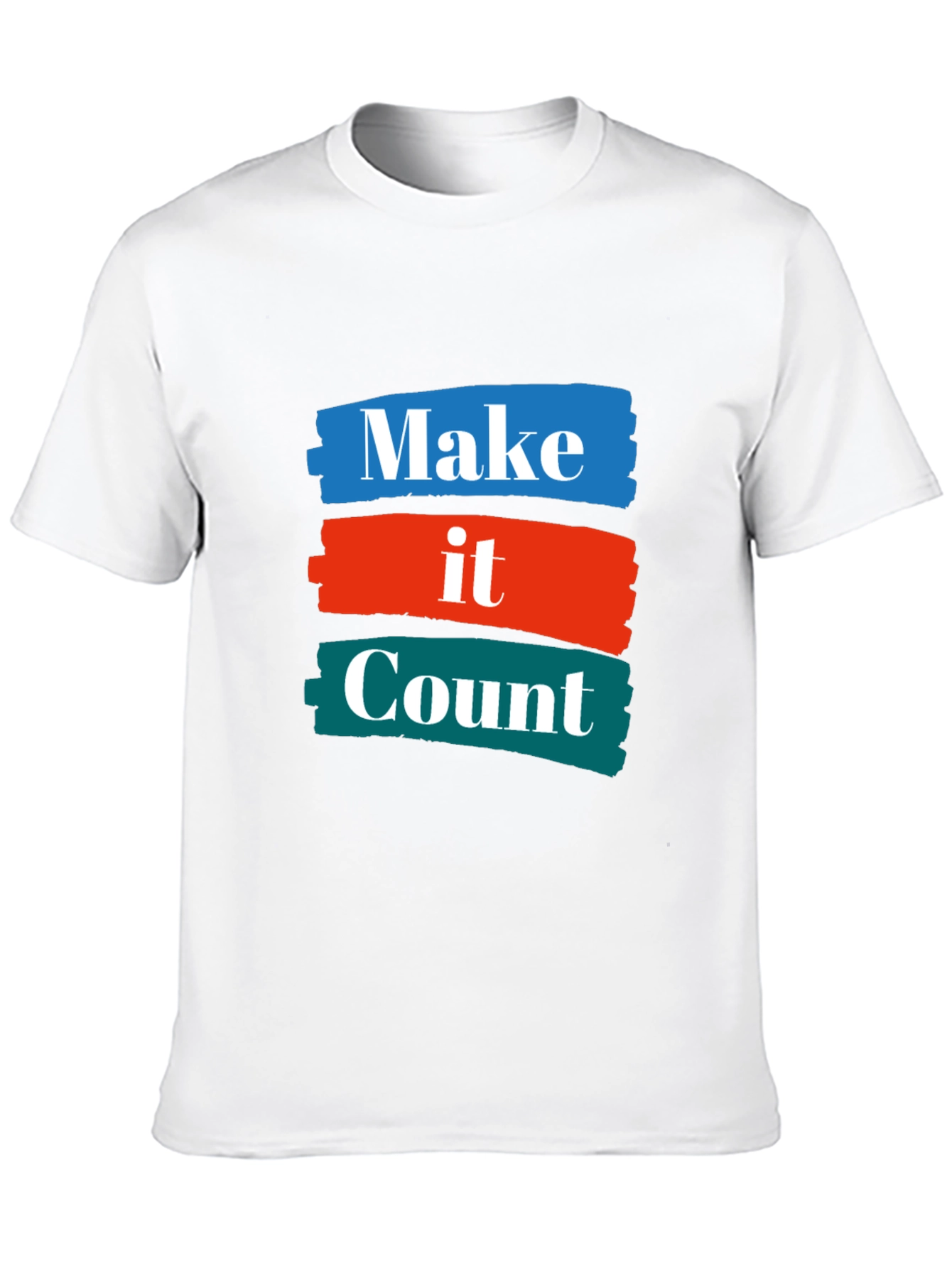 Black Make it Count Graphic T-Shirt view 10