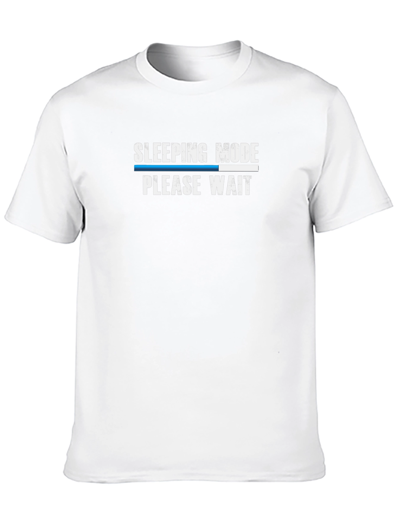 Black Sleeping Mode Funny Graphic T-Shirt view 10