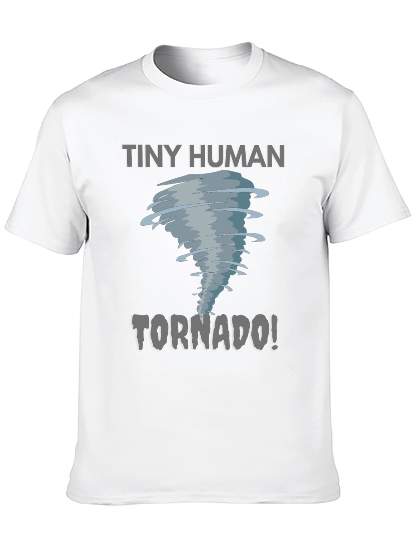 Black Tiny Human Tornado Graphic Tee view 10