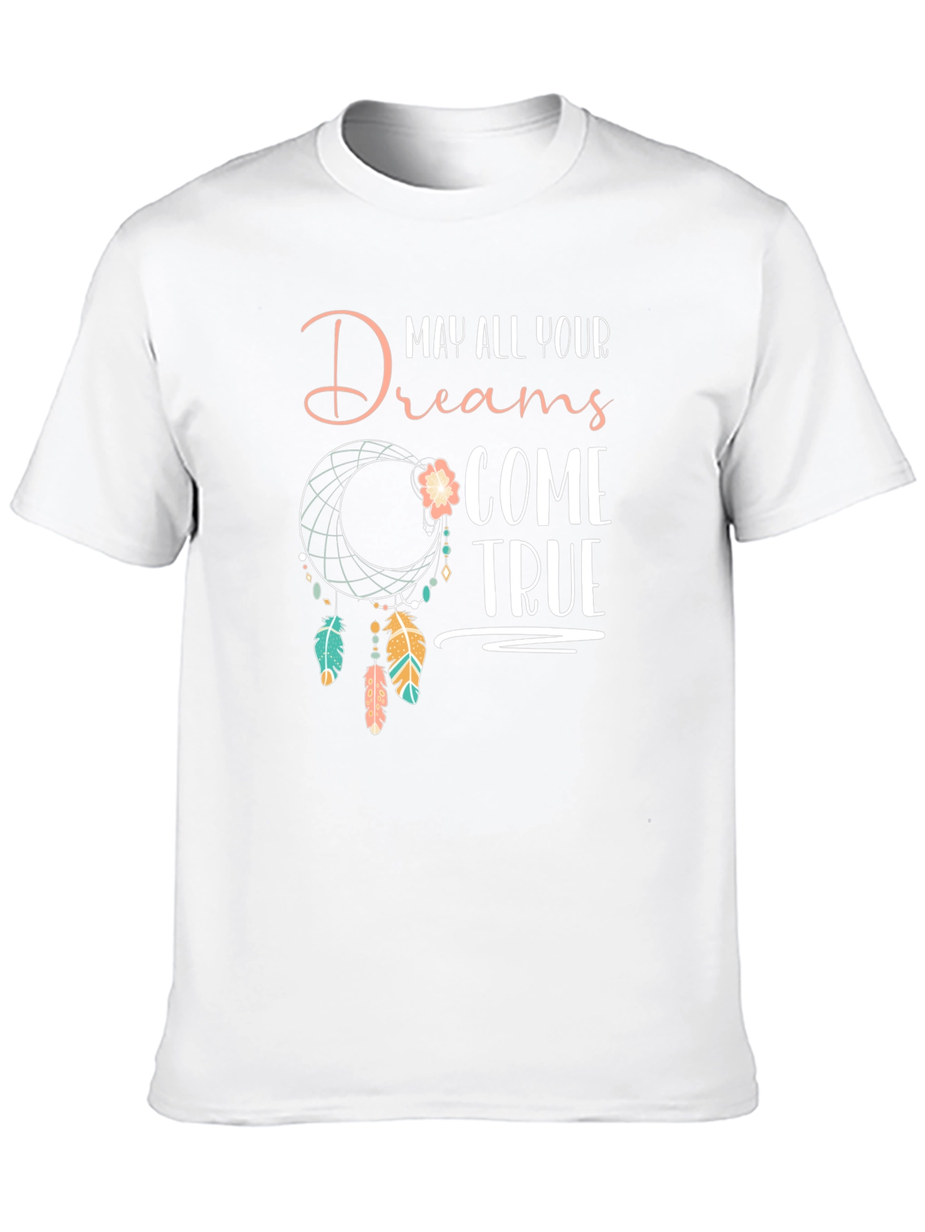Black Dreamcatcher T-Shirt - May All Your Dreams Come True view 10