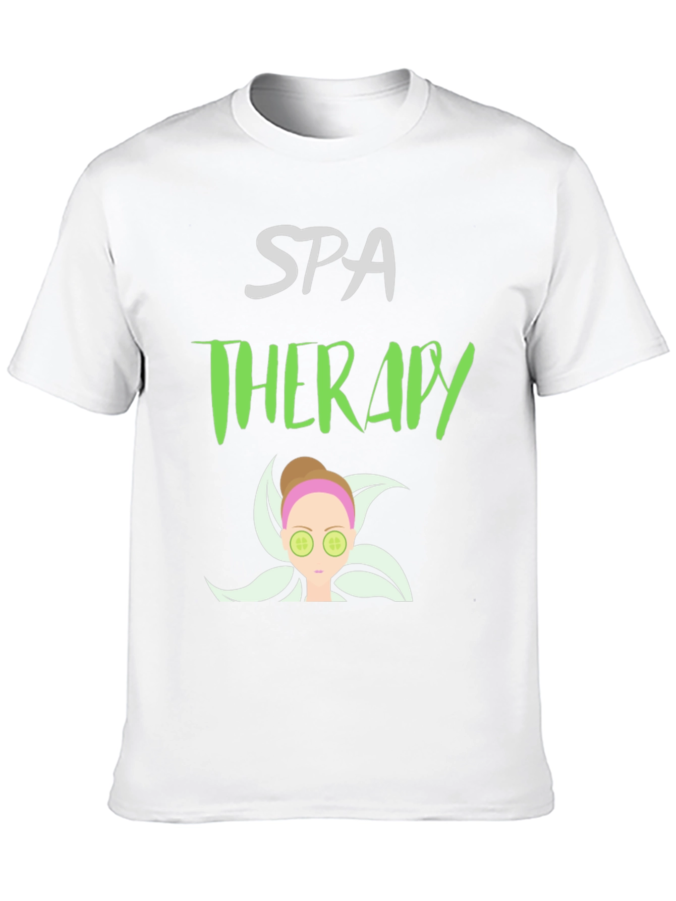 Black Spa Therapy T-Shirt view 10