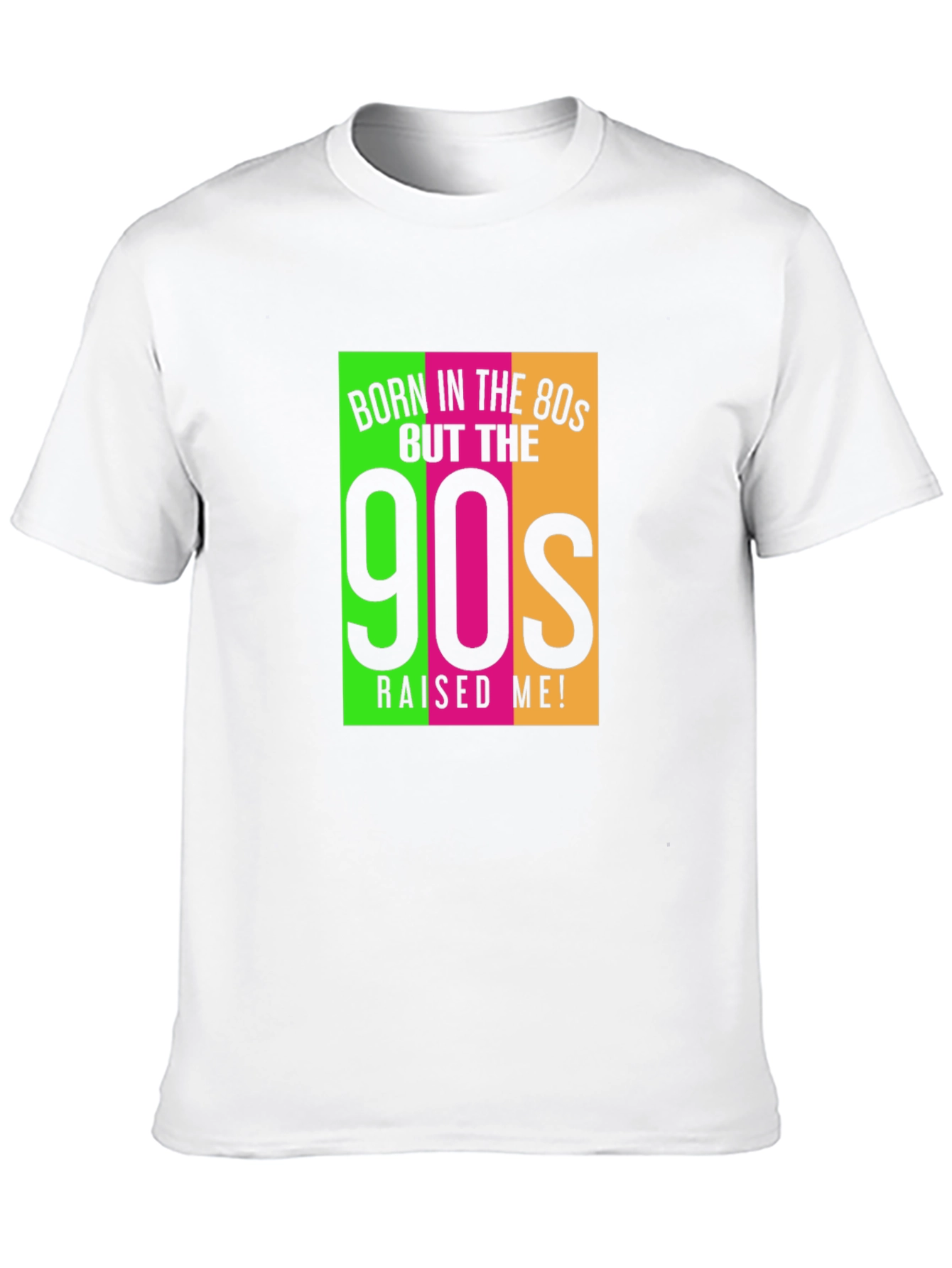 Black Born in the 80s 90s Raised Me Graphic Tee view 10