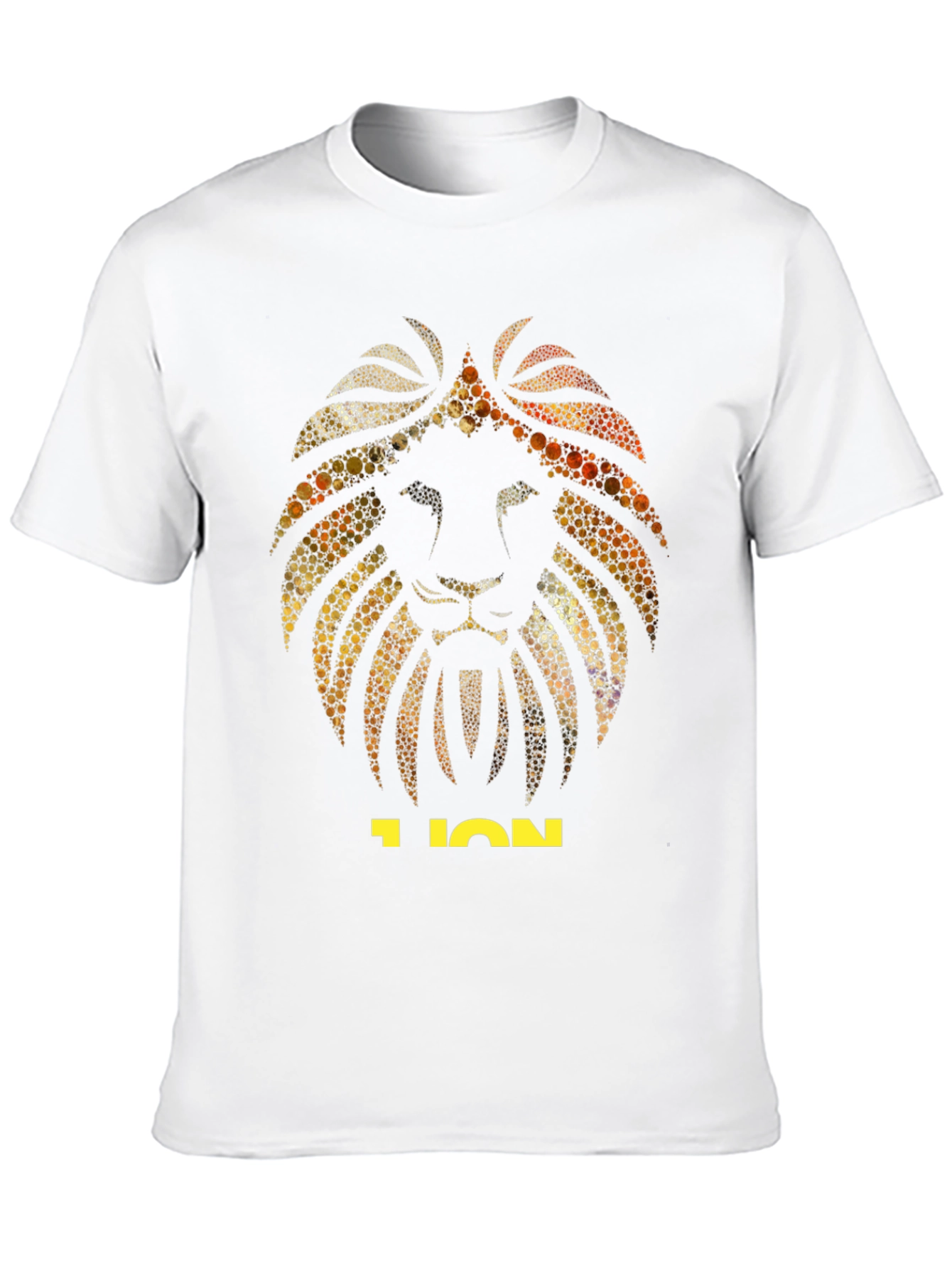 Black Lion Graphic Black T-Shirt - Stylish Animal Print Tee view 10