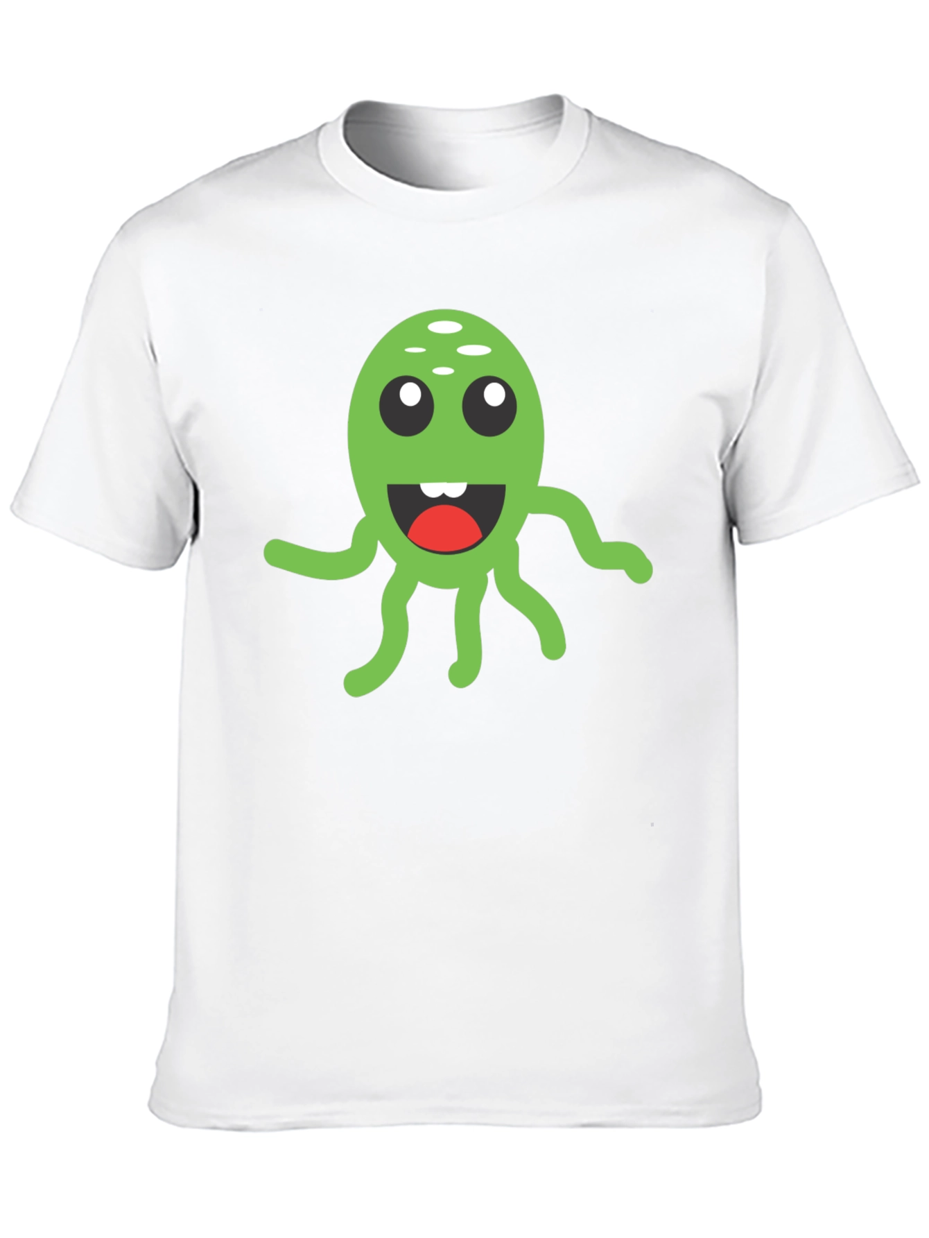 Black Green Alien Graphic Tee - Fun & Unique Design view 10