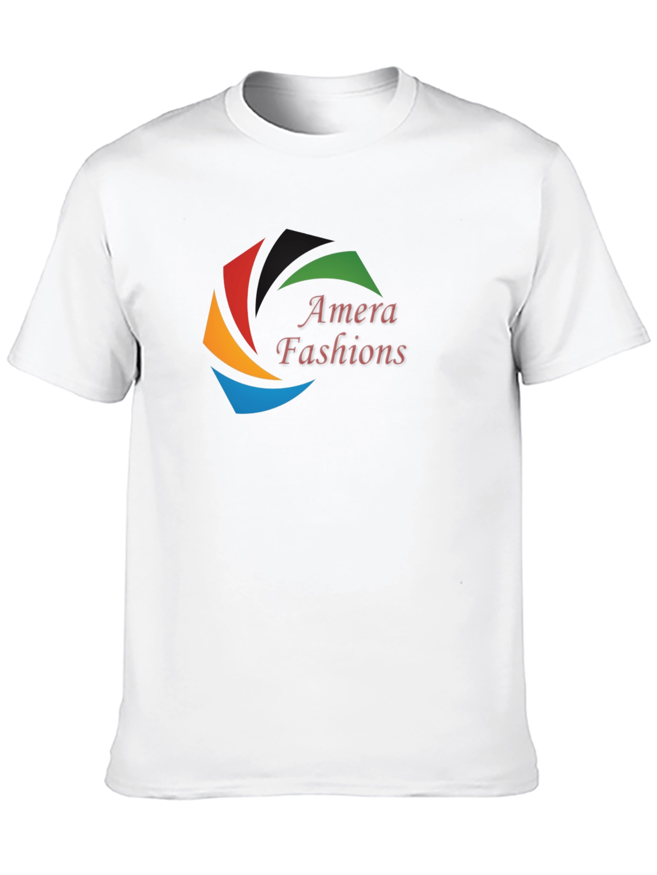 Black Men's Black Graphic T-Shirt - Amara Fashions view 10