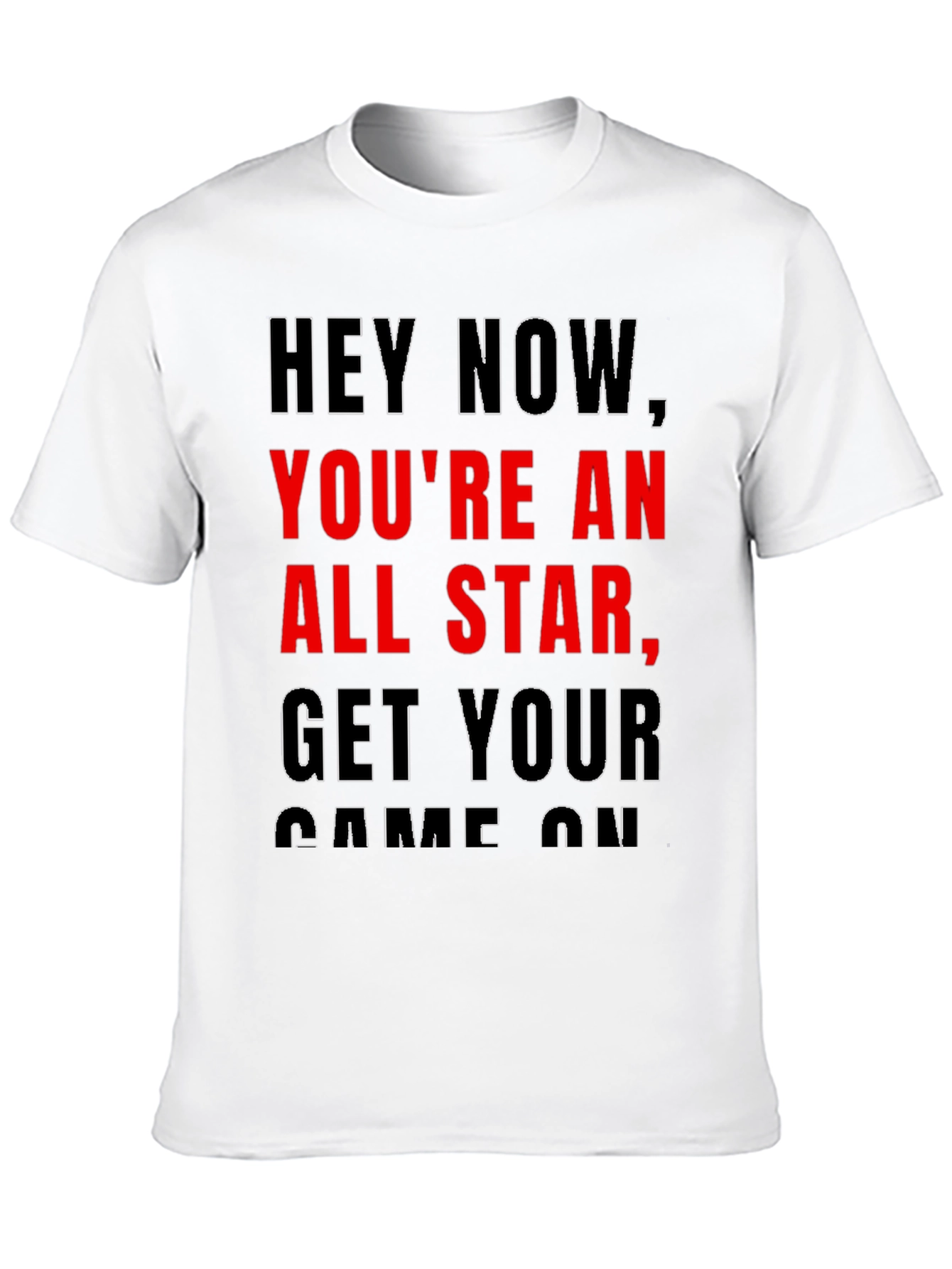 Black Hey Now You're an All-Star T-Shirt view 10