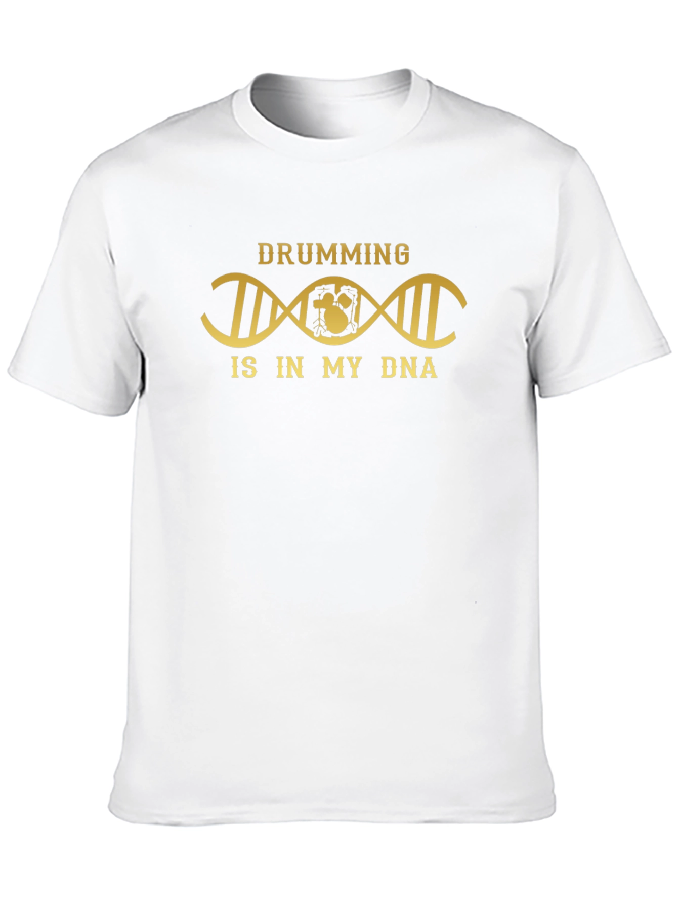 Black Drumming DNA Graphic Tee - Black view 10