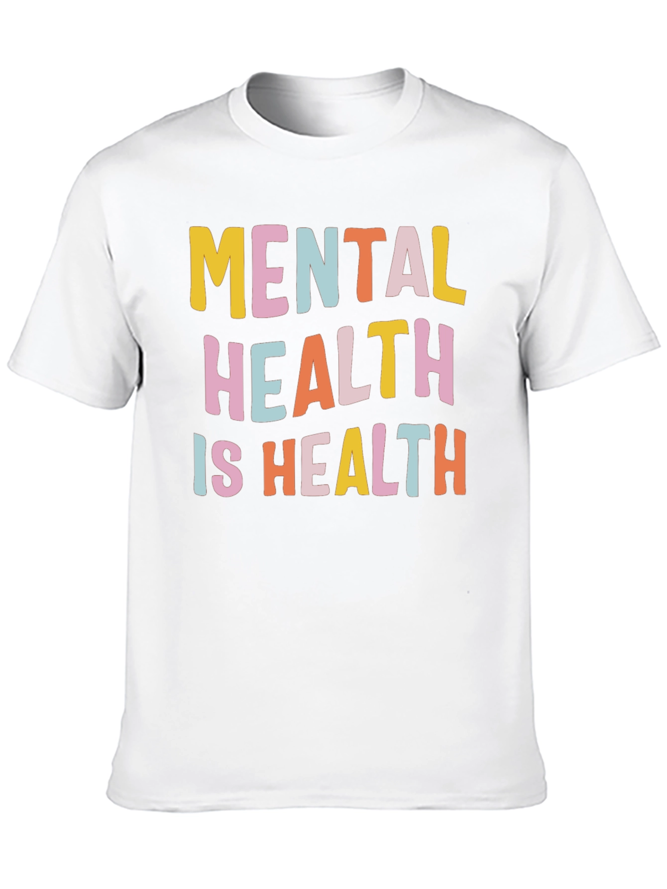 Black Mental Health Is Health Graphic Tee - Black view 10