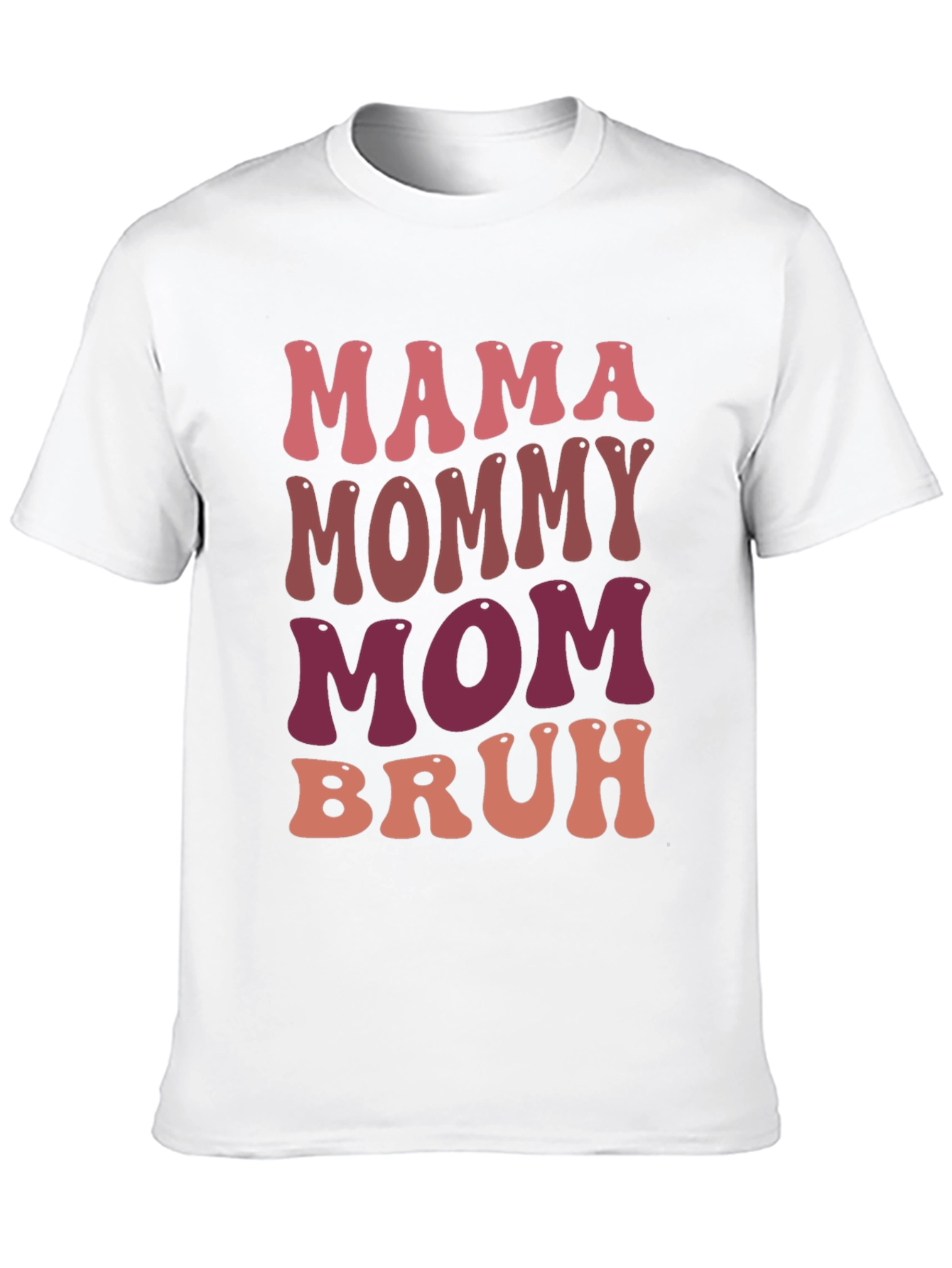 Black Mama Mommy Mom Bruh Graphic Tee view 10