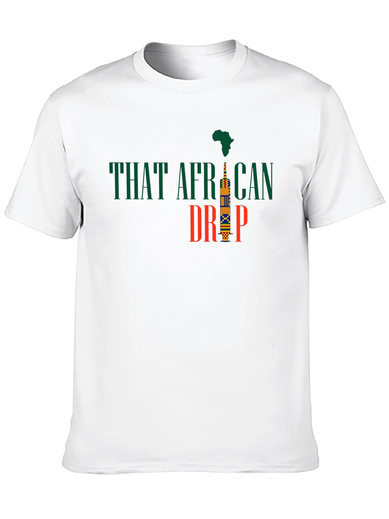 Black That African Drip Graphic T-Shirt view 10