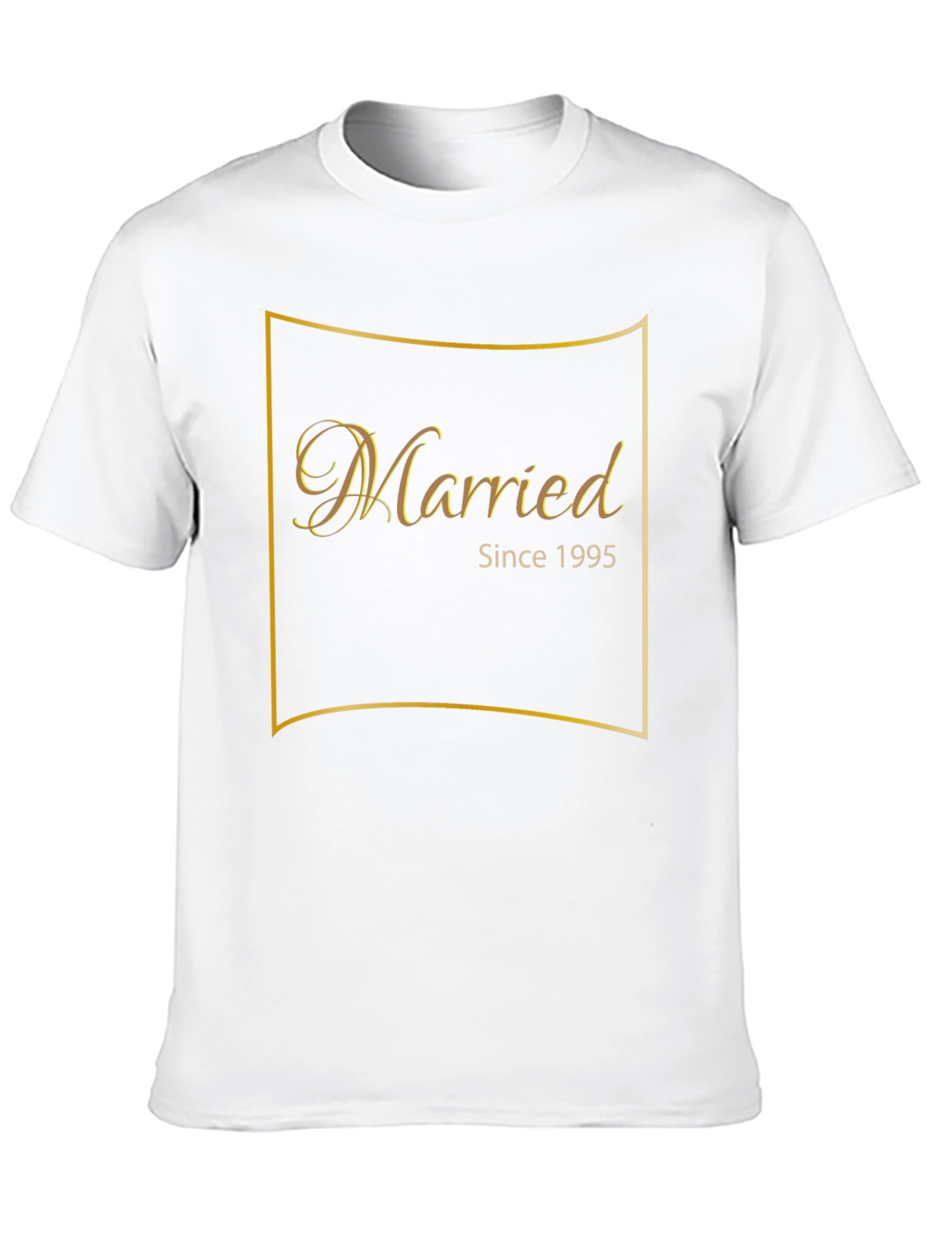 Black Married Since 1995 Black T-Shirt view 10