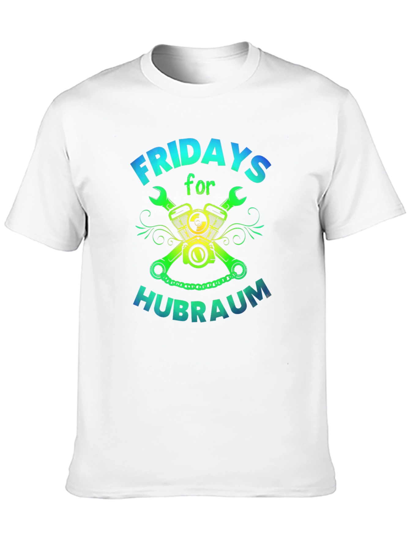 Fridays Hubraum T-Shirt - Mechanic & Car Enthusiast - 10