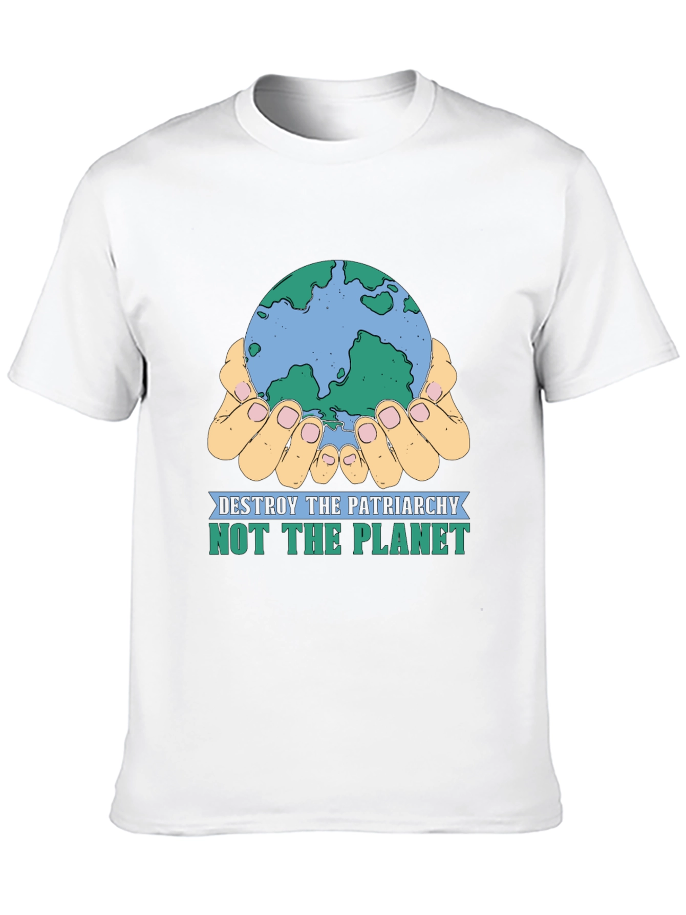 Black Destroy Patriarchy Graphic Tee view 10