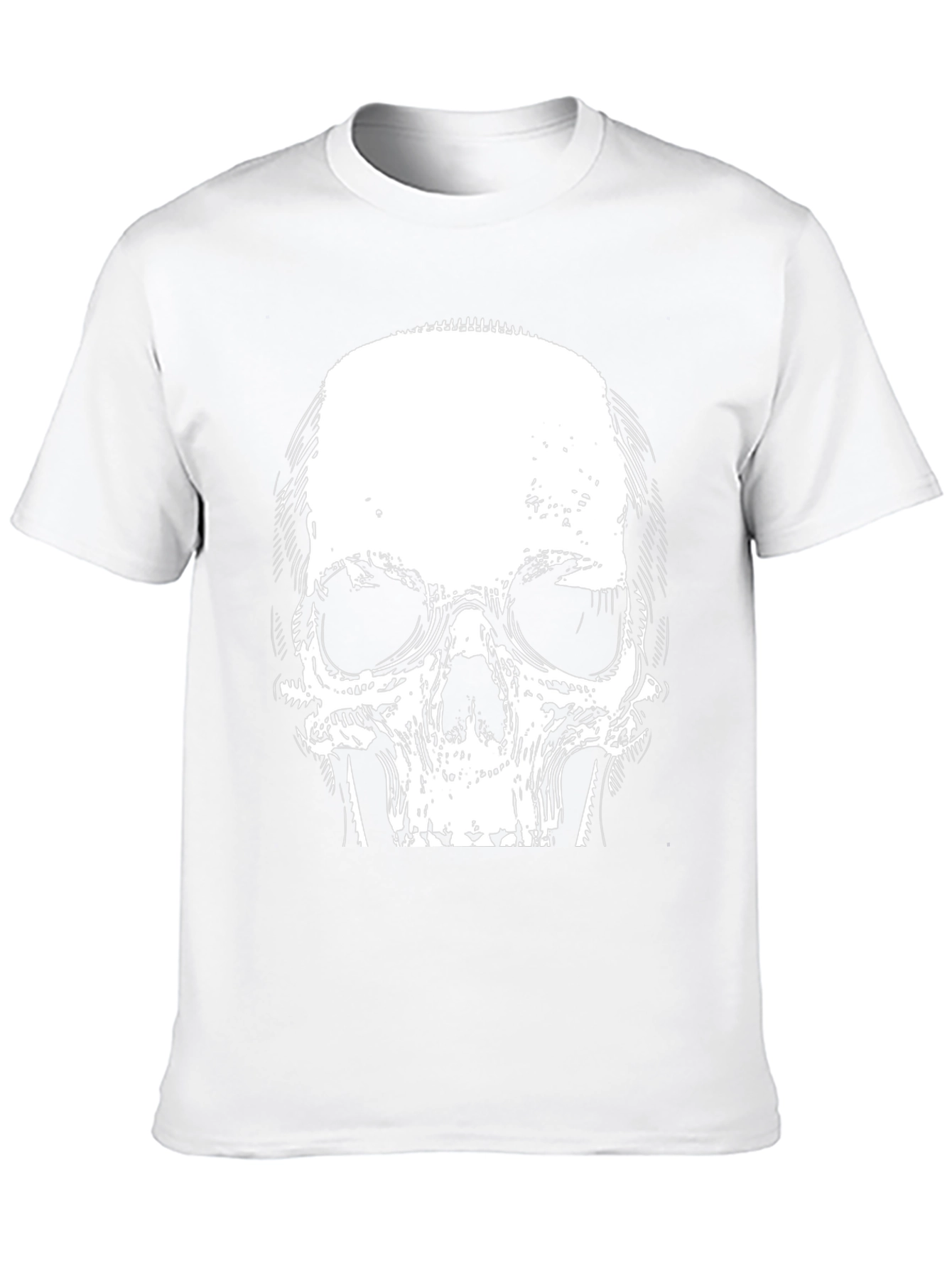 Black Skull Graphic Black T-Shirt view 10