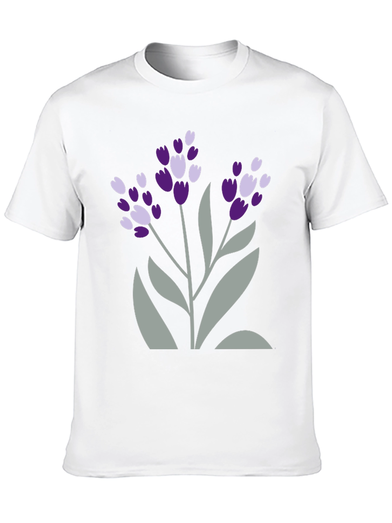 Black Floral Graphic Tee - Black Casual Shirt view 10