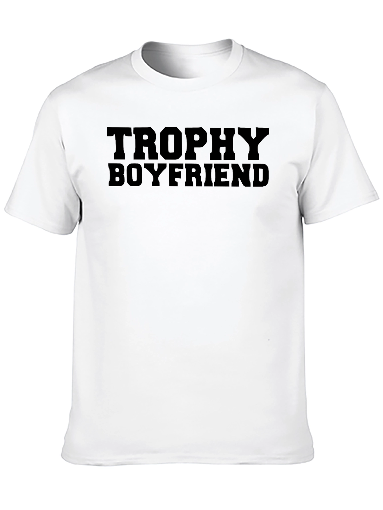 Black Trophy Boyfriend Black T-Shirt view 10