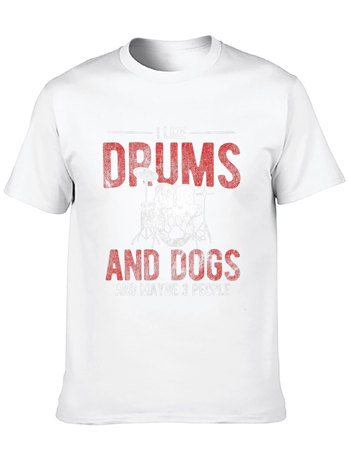 Black Drums and Dogs Graphic Tee view 10