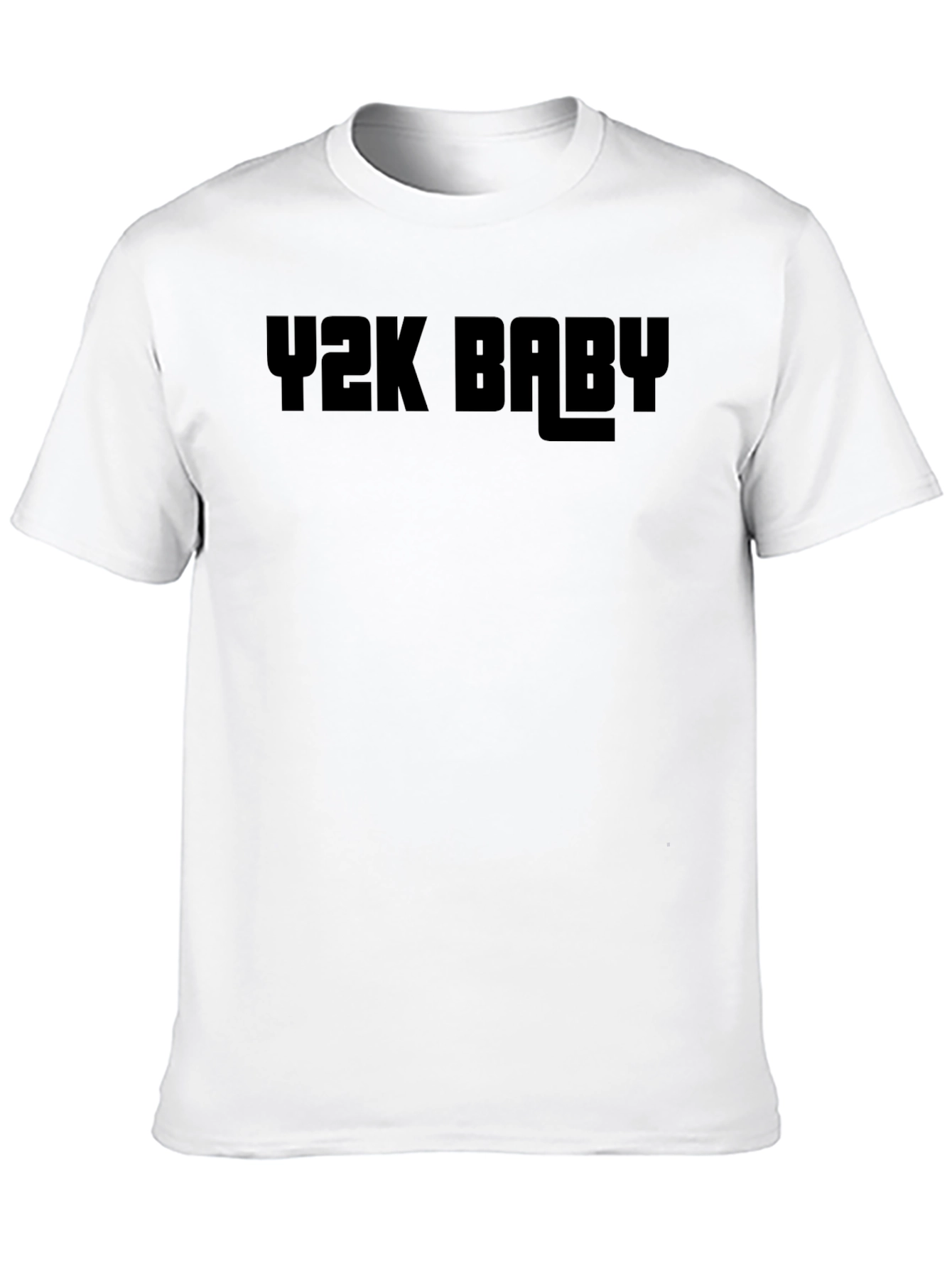Black Y2K Baby Black Graphic T-Shirt view 10