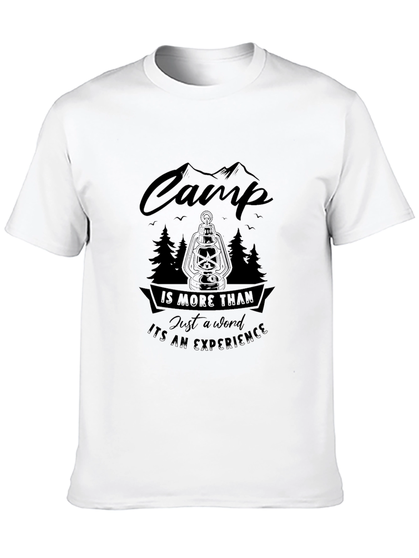 Black Camp Experience Graphic Tee - Black view 10