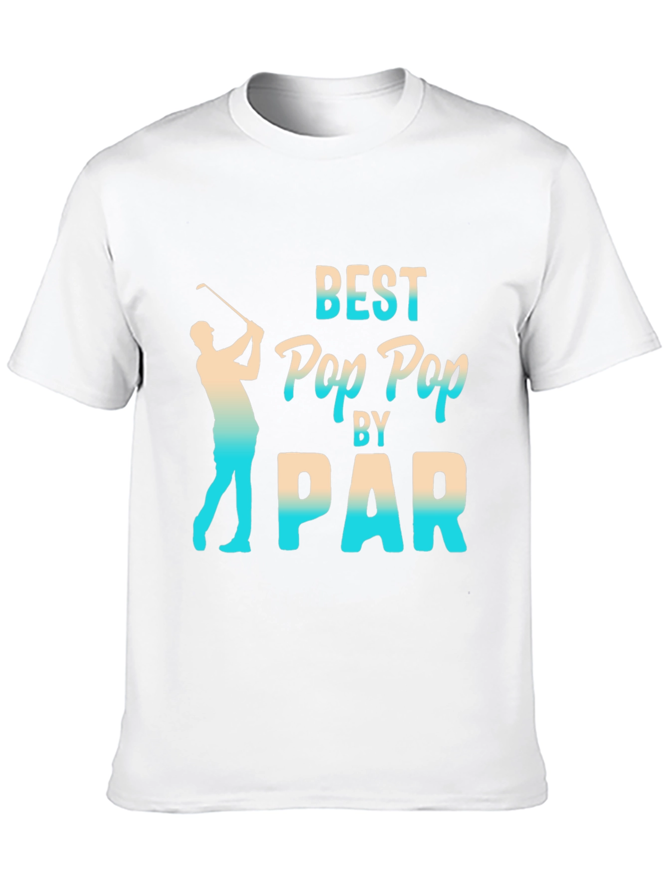 Black Best Pop Pop by Par T-Shirt - Golf Lover Gift view 10
