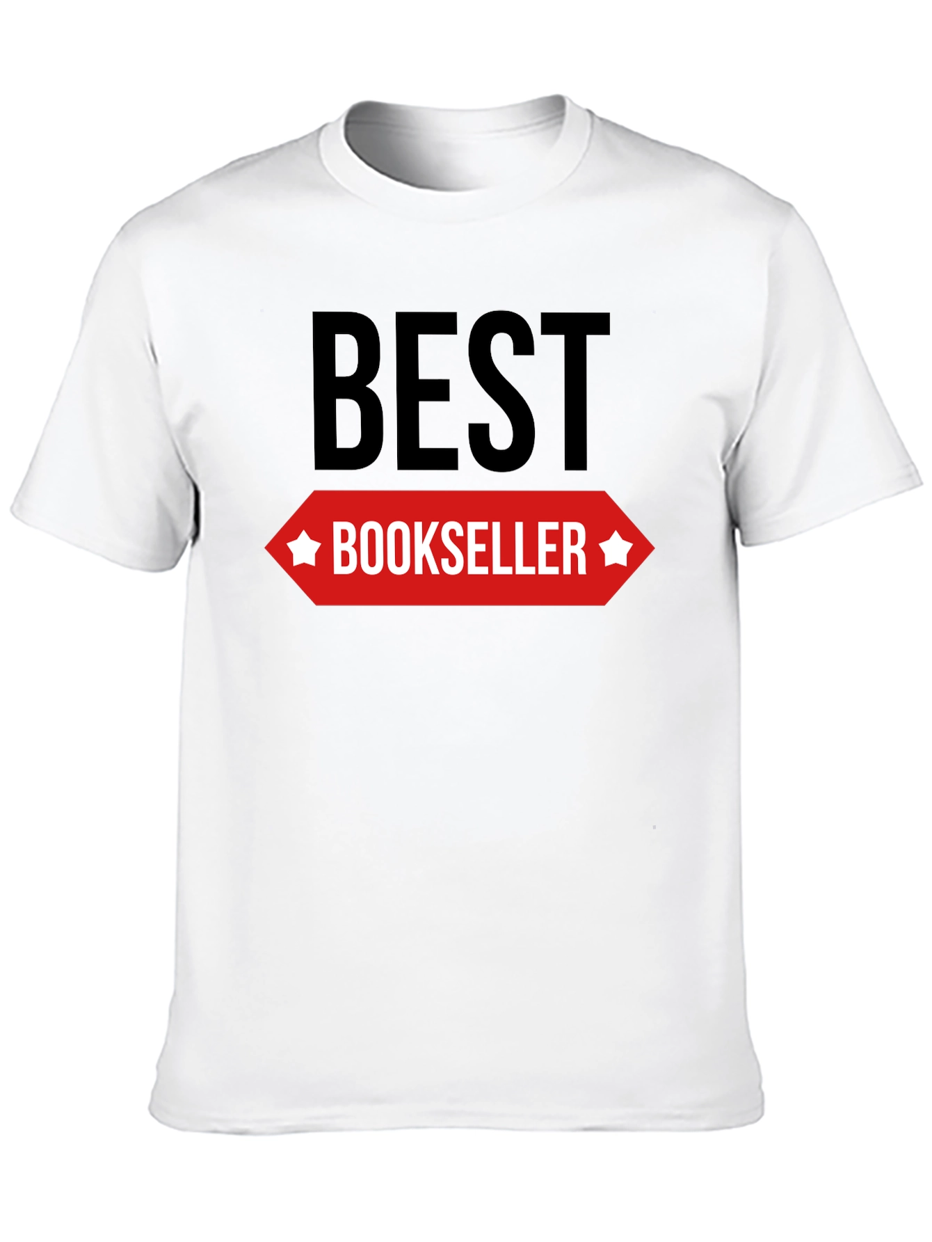 Black Best Bookseller Graphic Tee - Black view 10