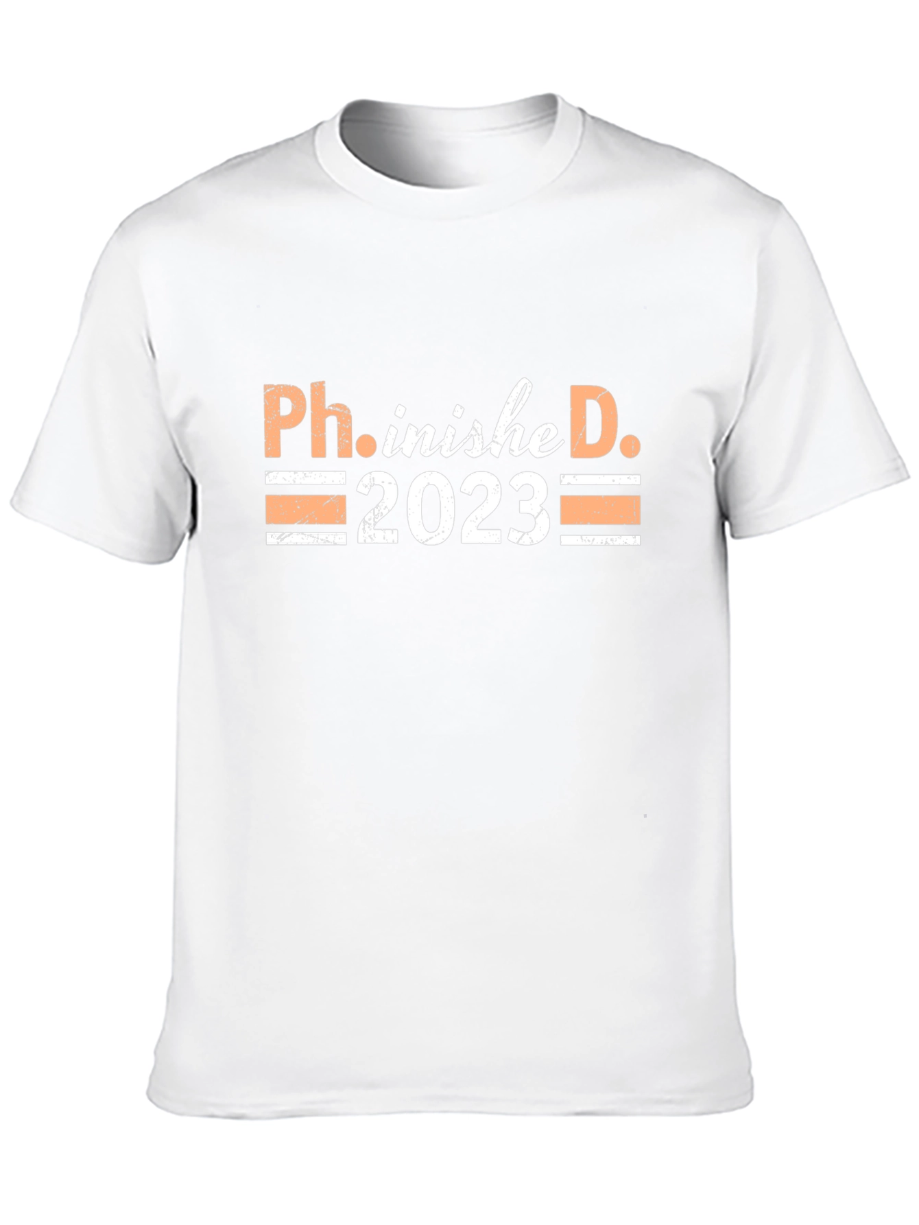 Black Ph.inished D. 2023 Graduation T-Shirt view 10