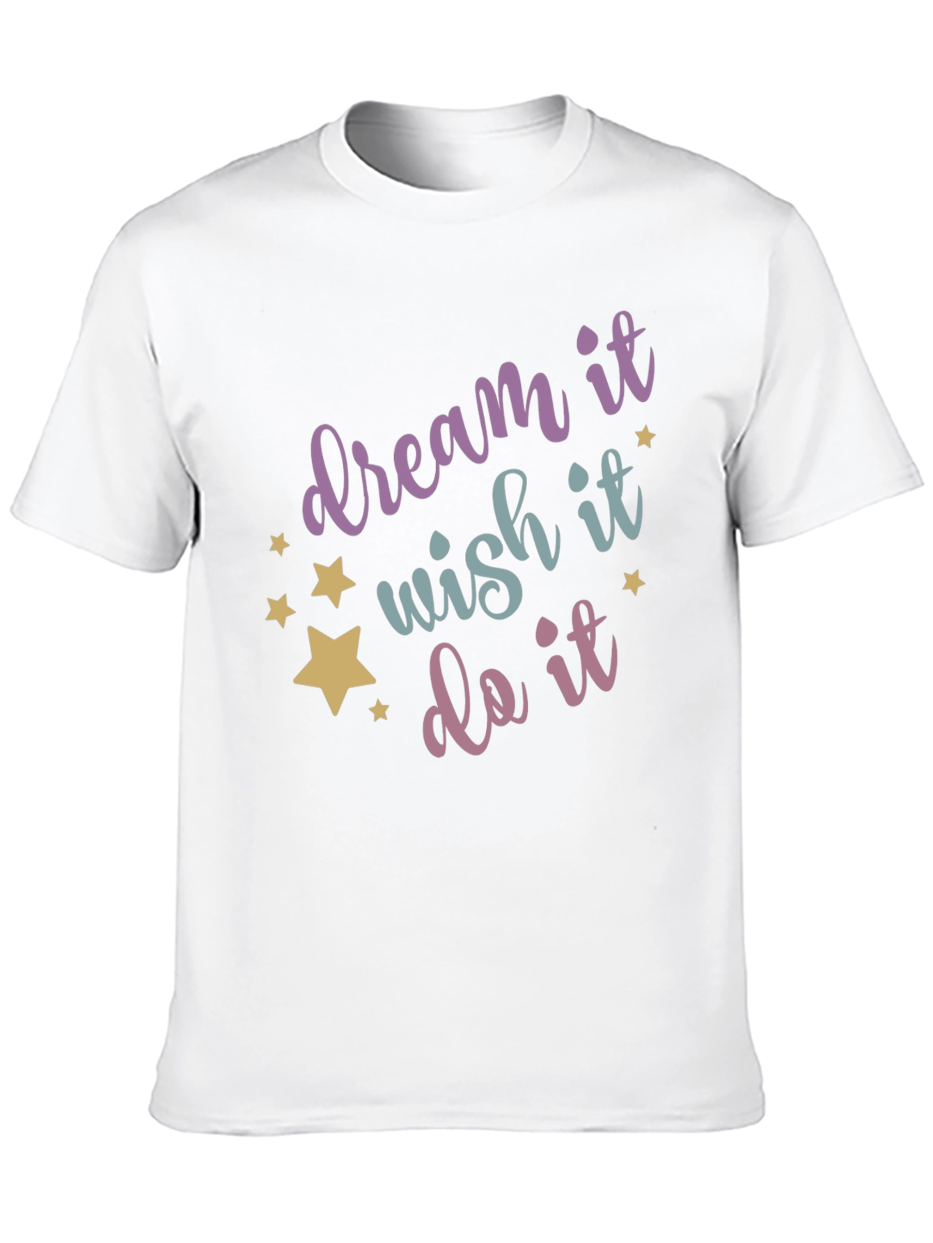 Black Dream Wish Do It Graphic Tee - Black view 10