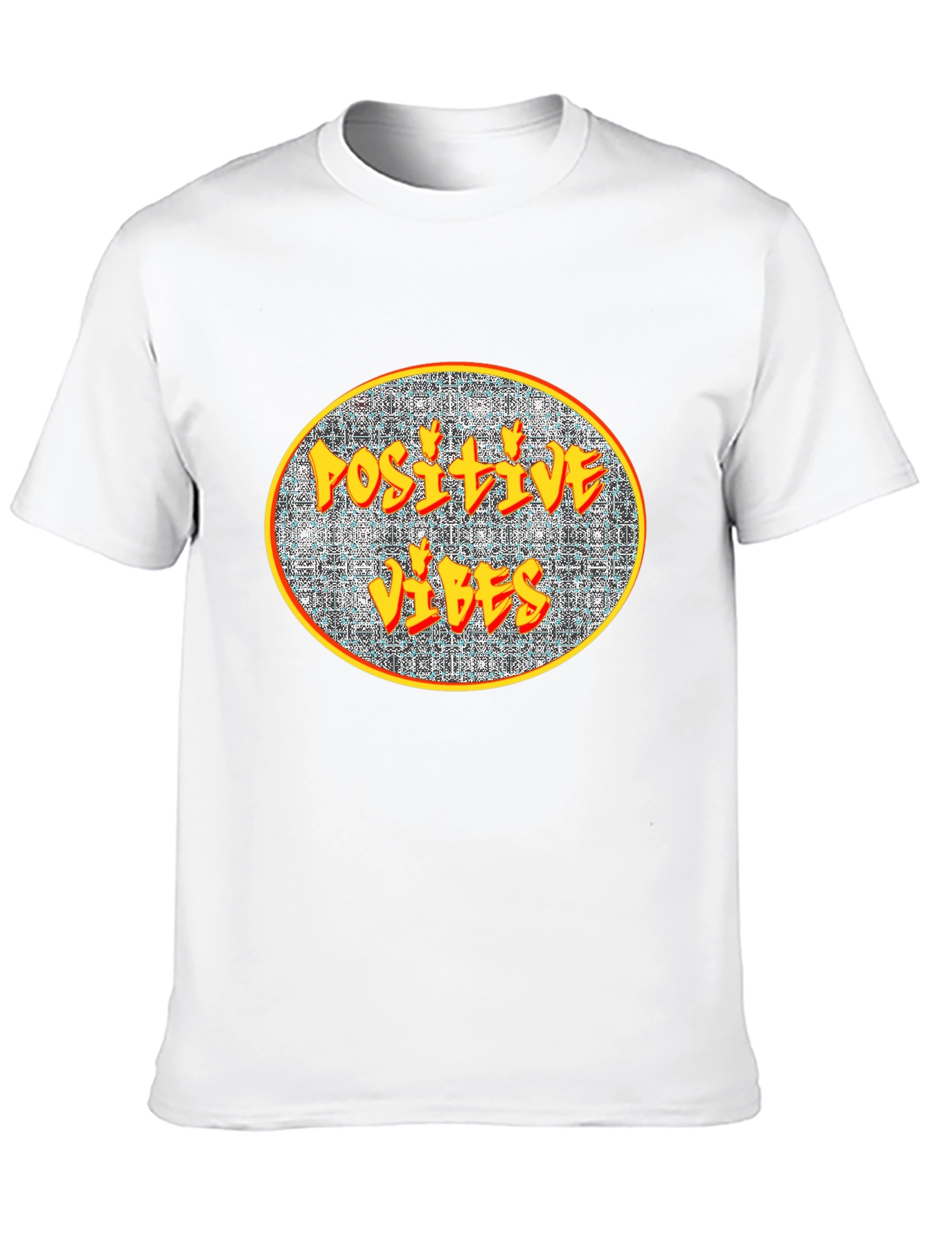 Black Positive Vibes Graphic Tee - Stylish Comfort view 10