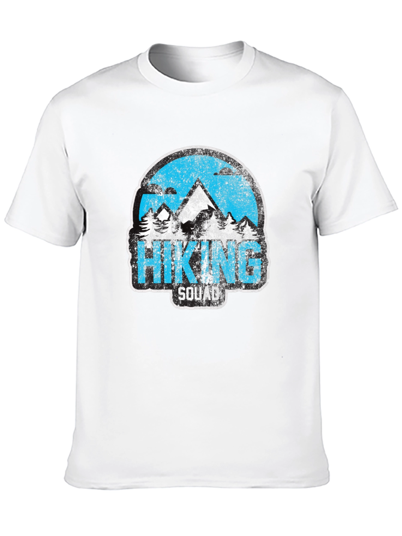 Black Hiking Squad Graphic T-Shirt - Outdoor Adventure Tee view 10