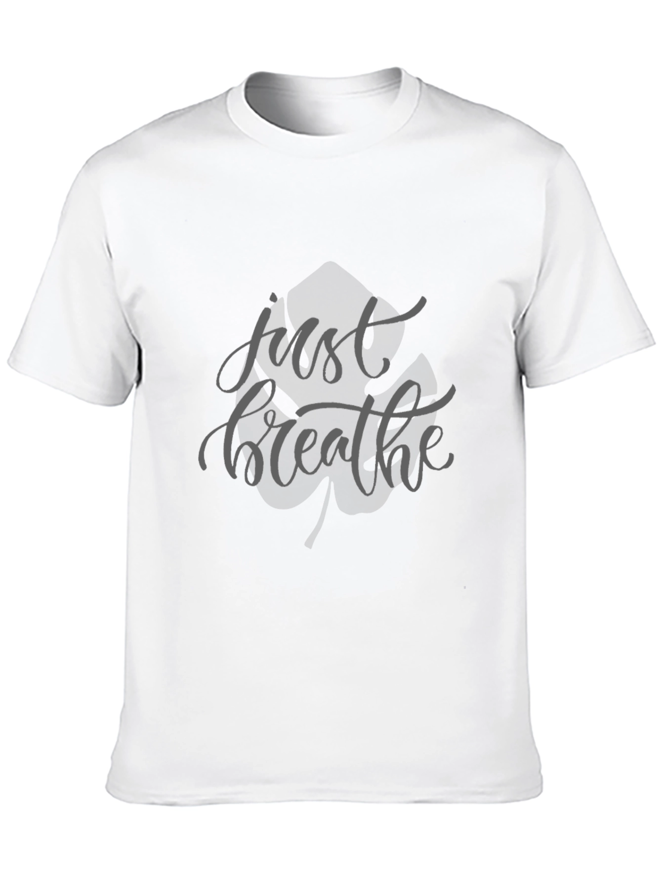 Black Just Breathe Graphic T-Shirt - Relaxed Fit view 10