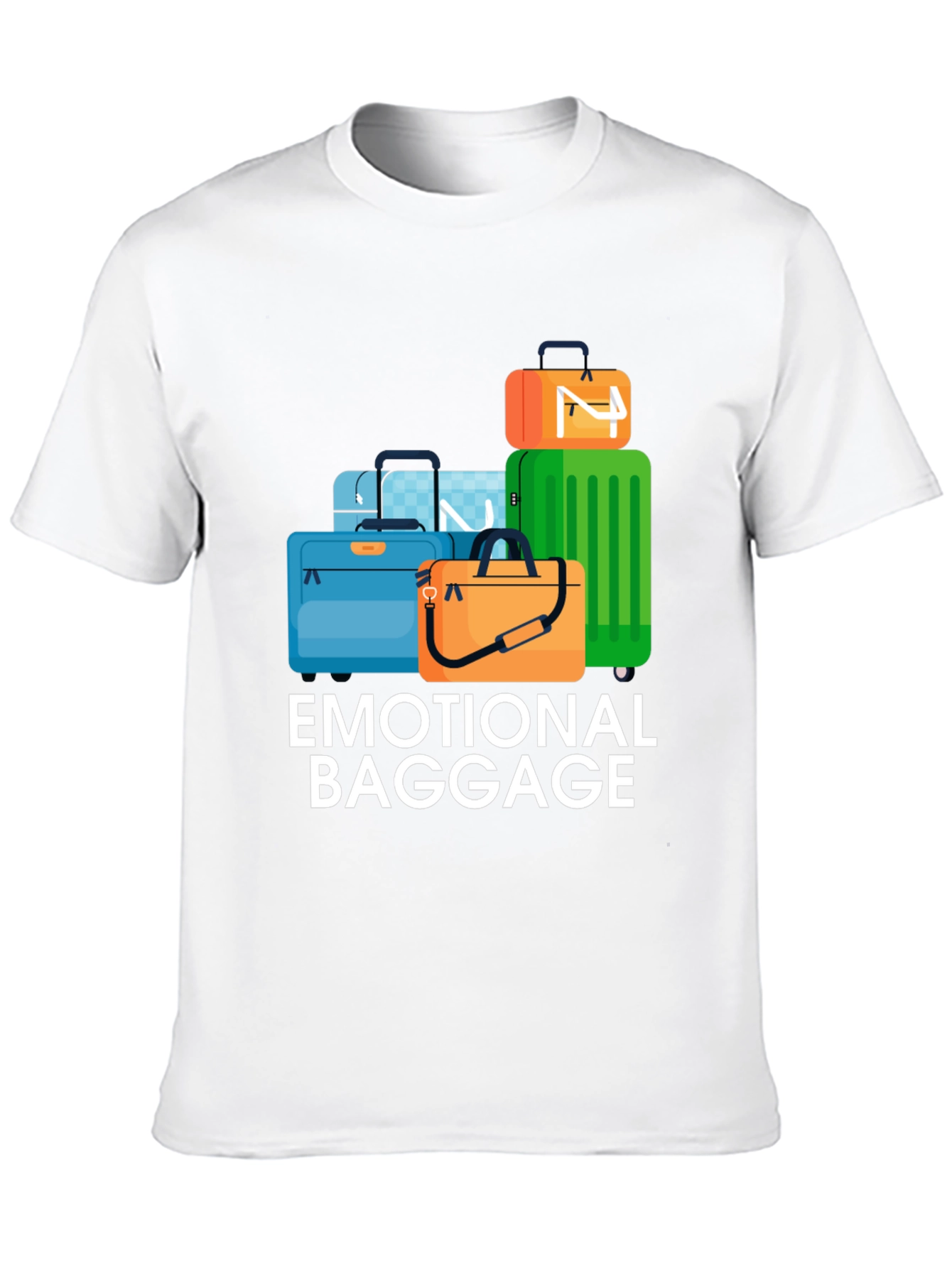 Emotional Baggage Graphic T-Shirt - 10