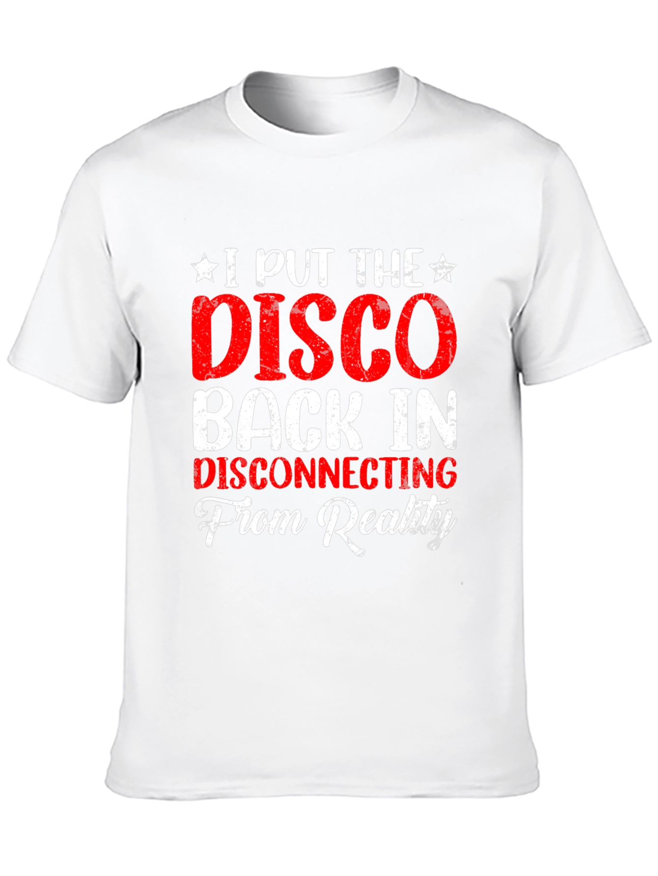 Black Disco Back In Reality T-Shirt view 10