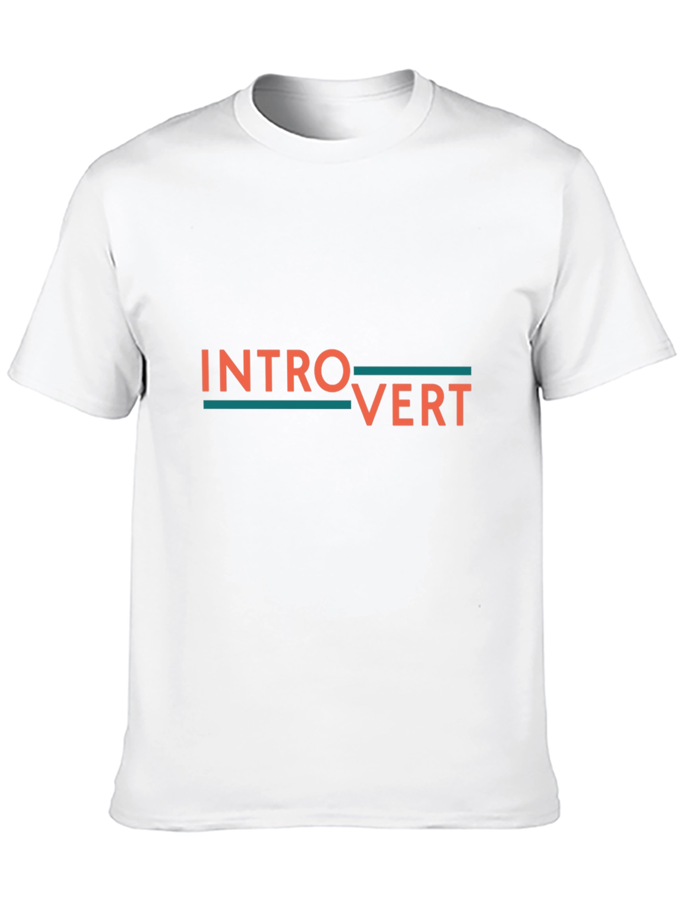 Black Introvert Graphic Tee - Soft Black Cotton view 10